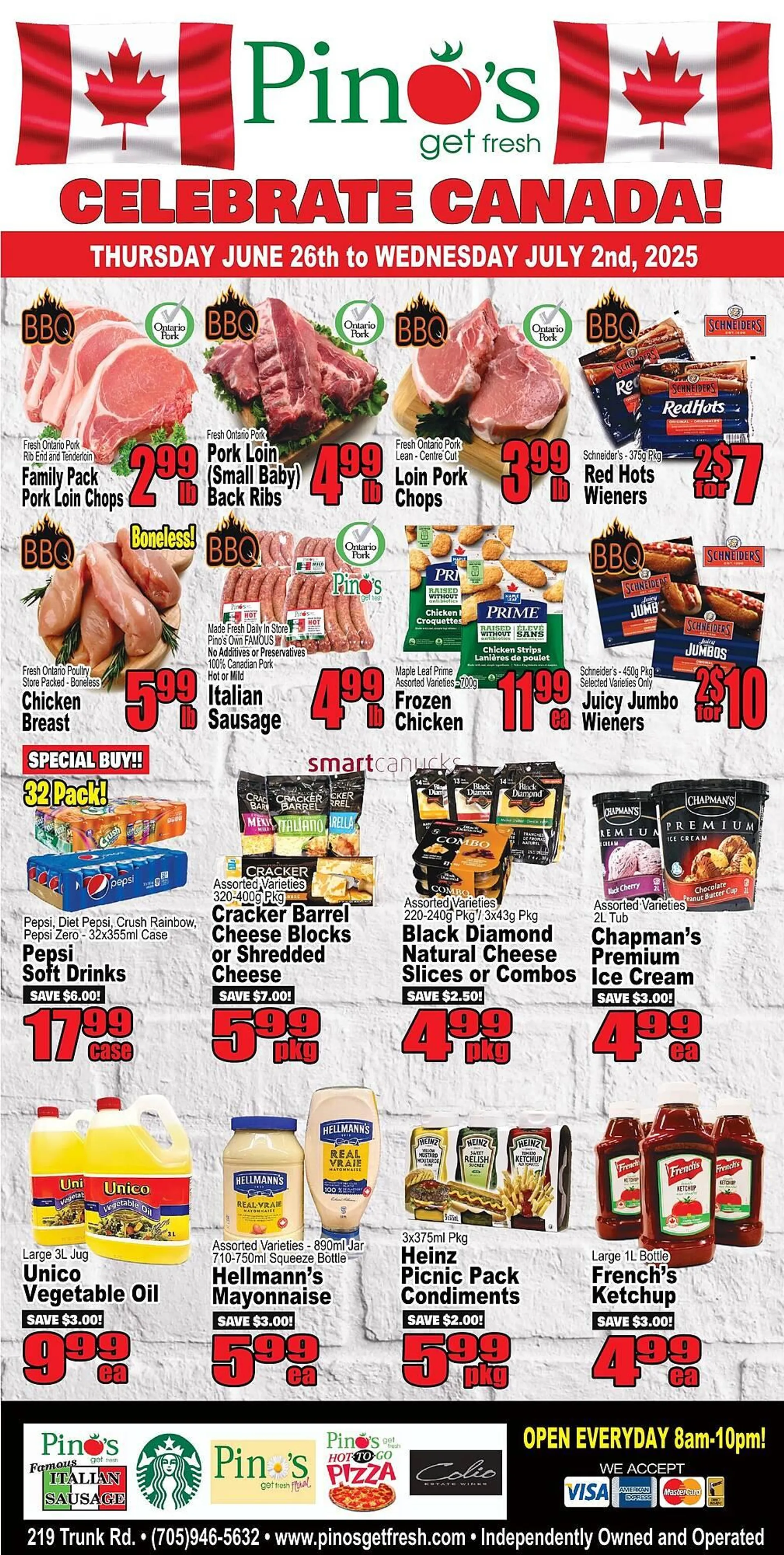 Pino's flyer from June 26 to July 2 2025 - flyer page 1