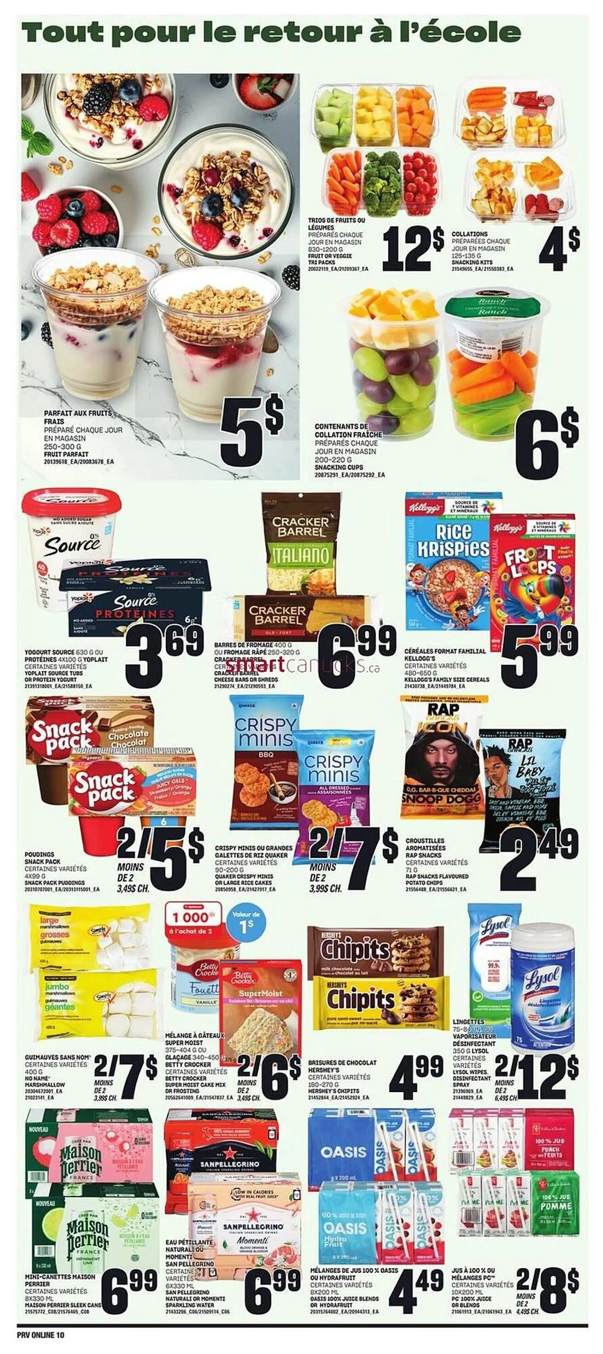 Provigo flyer from August 22 to August 28 2024 - flyer page 10