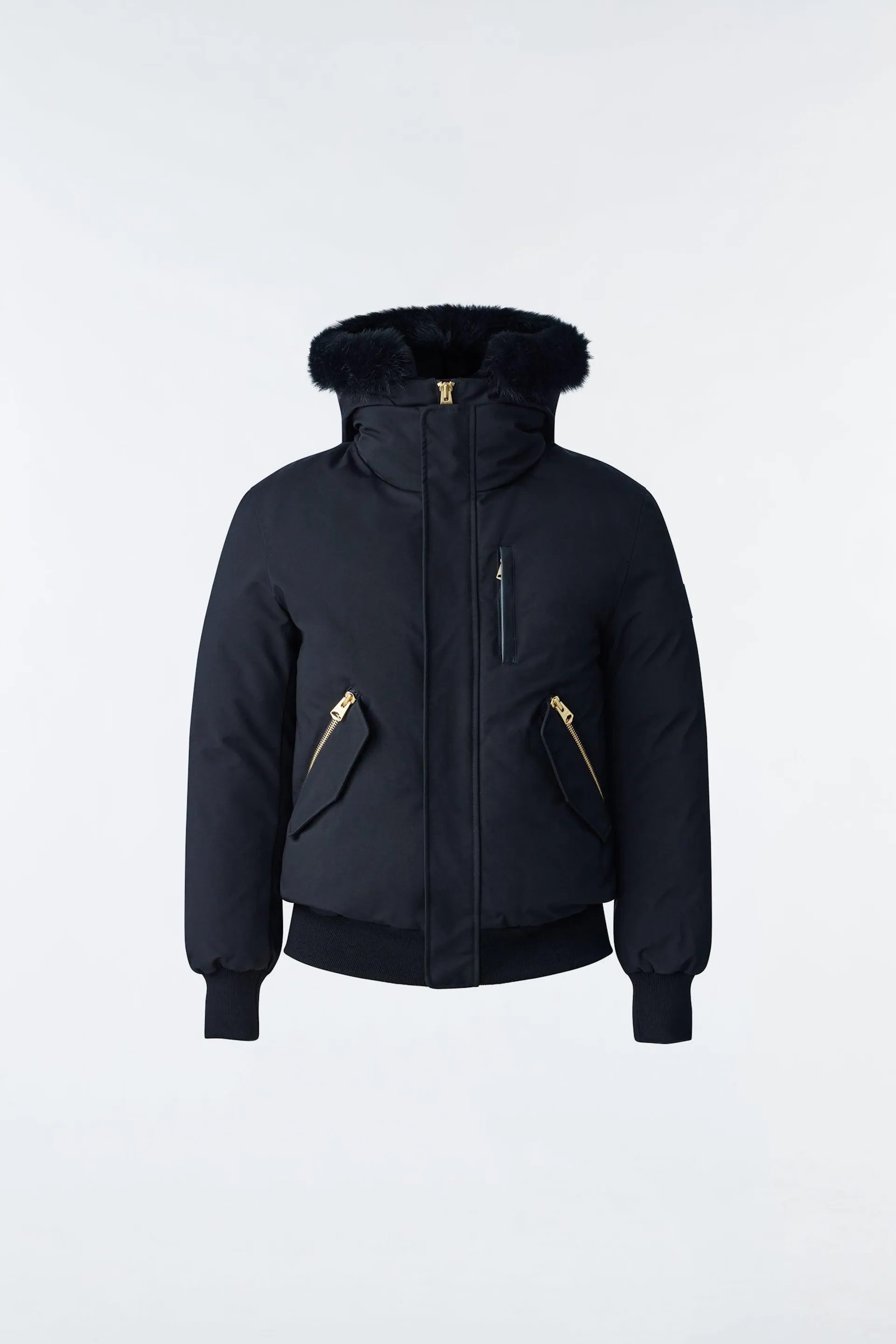 DIXON 2-in-1 Nordic Tech down bomber with blue fox fur