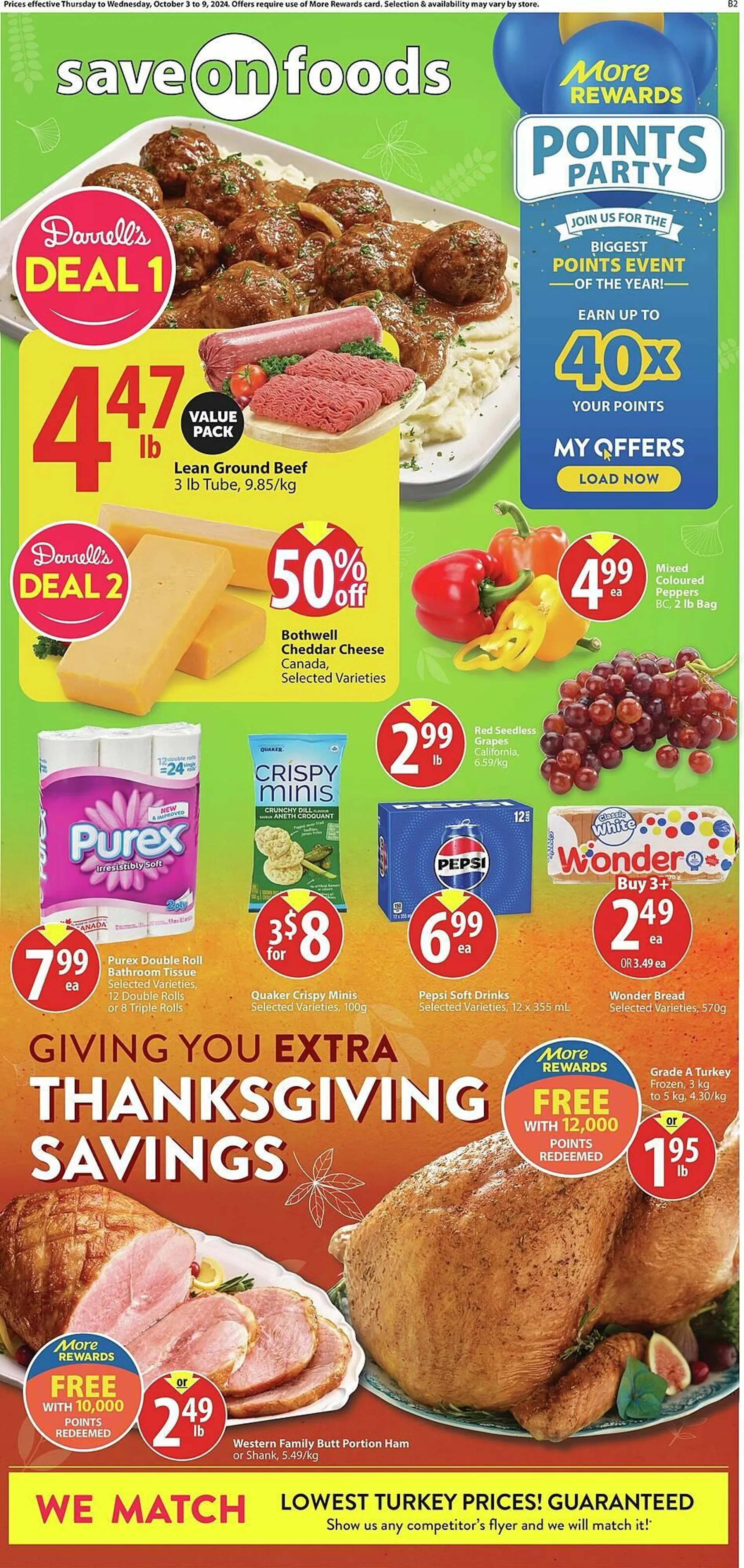 Save on Foods flyer - 1