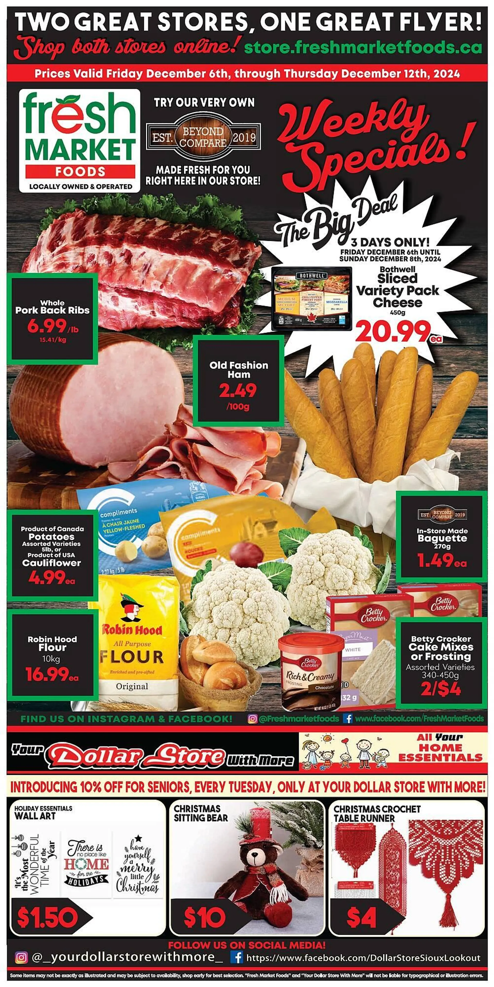 Fresh Market Foods flyer - 1