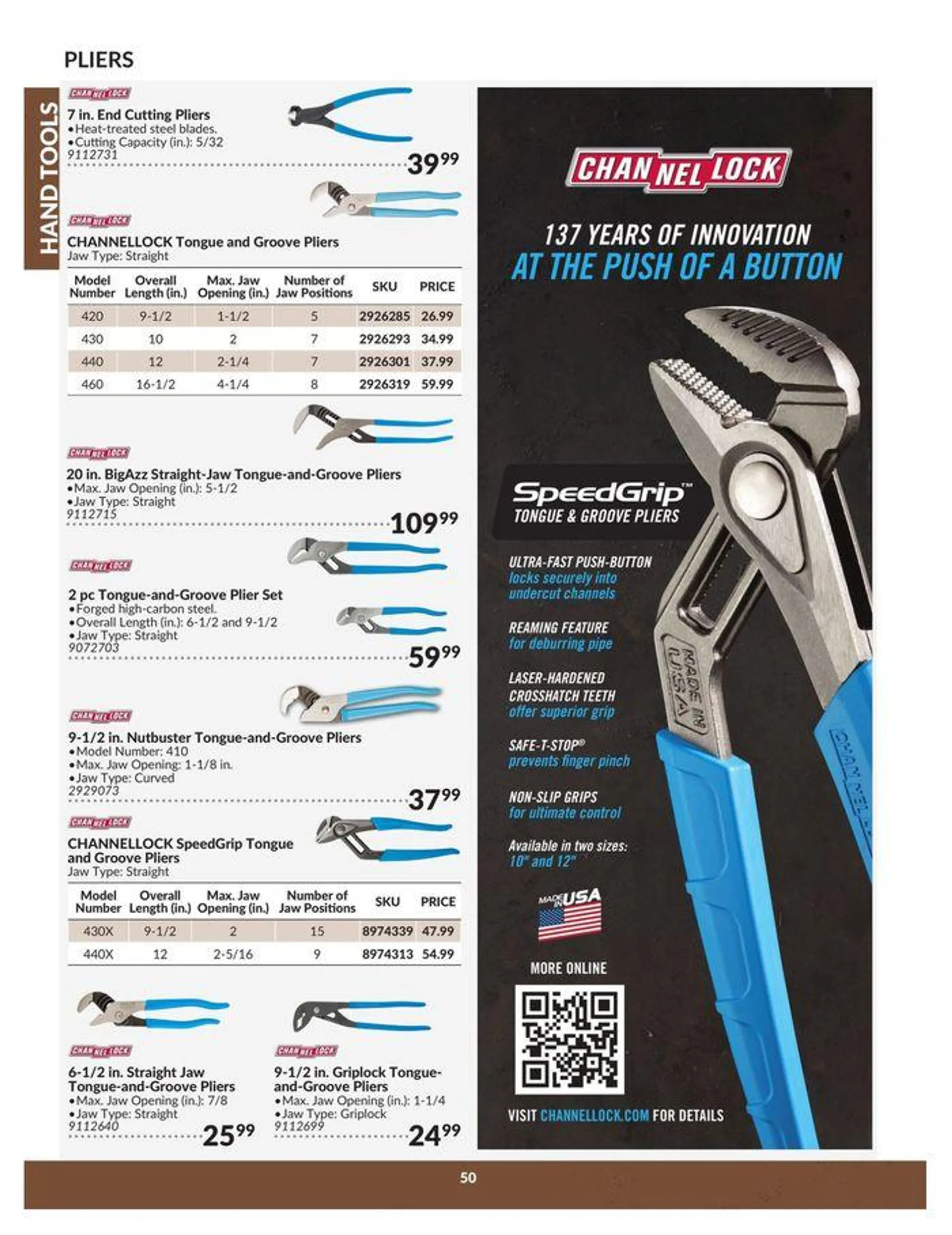 Hand Tools Catalogue from April 23 to April 22 2025 - flyer page 50