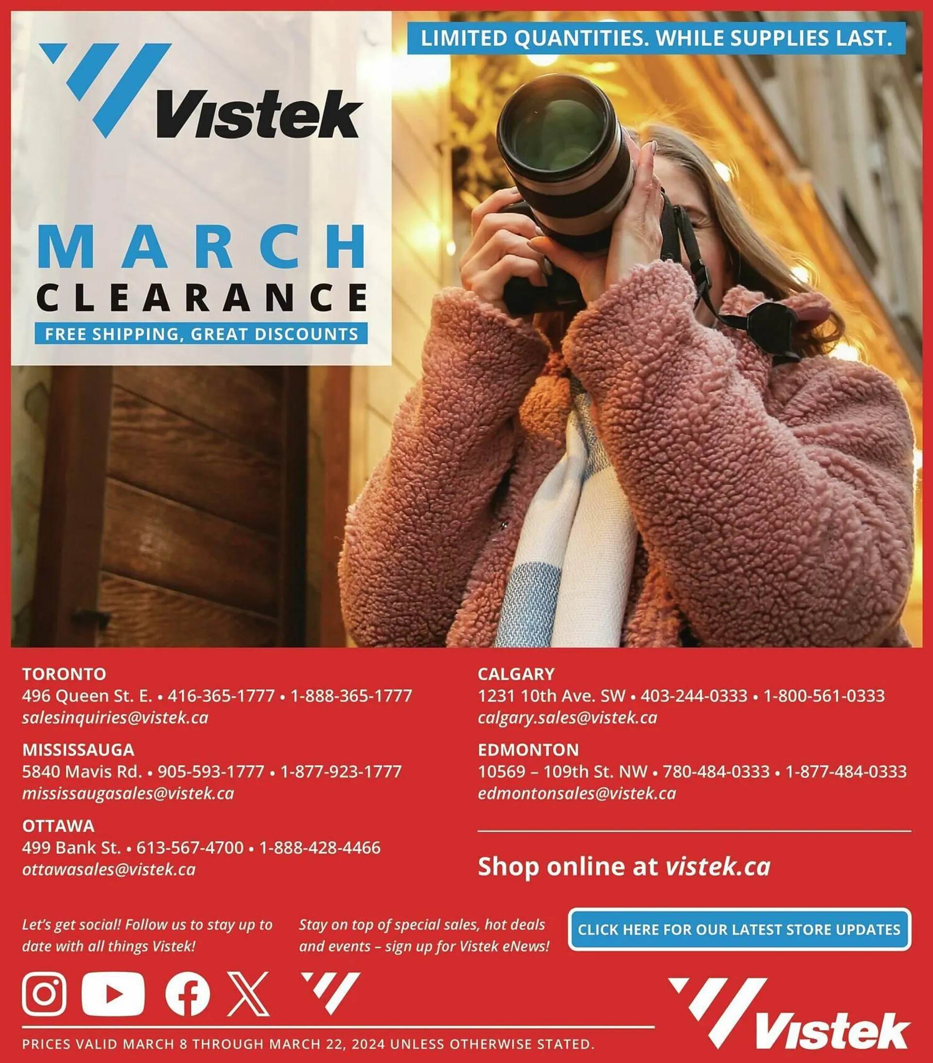 Vistek flyer from March 8 to March 15 2024 - flyer page 10