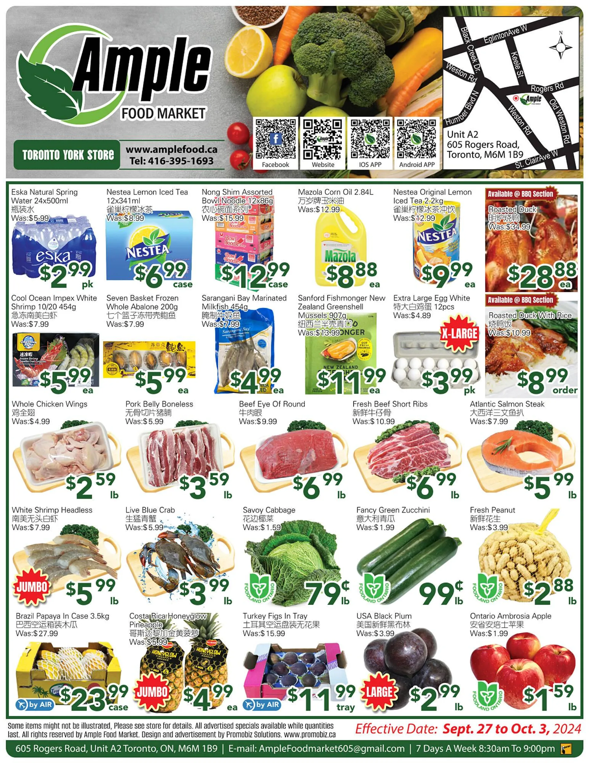 Ample Food Market flyer - 1