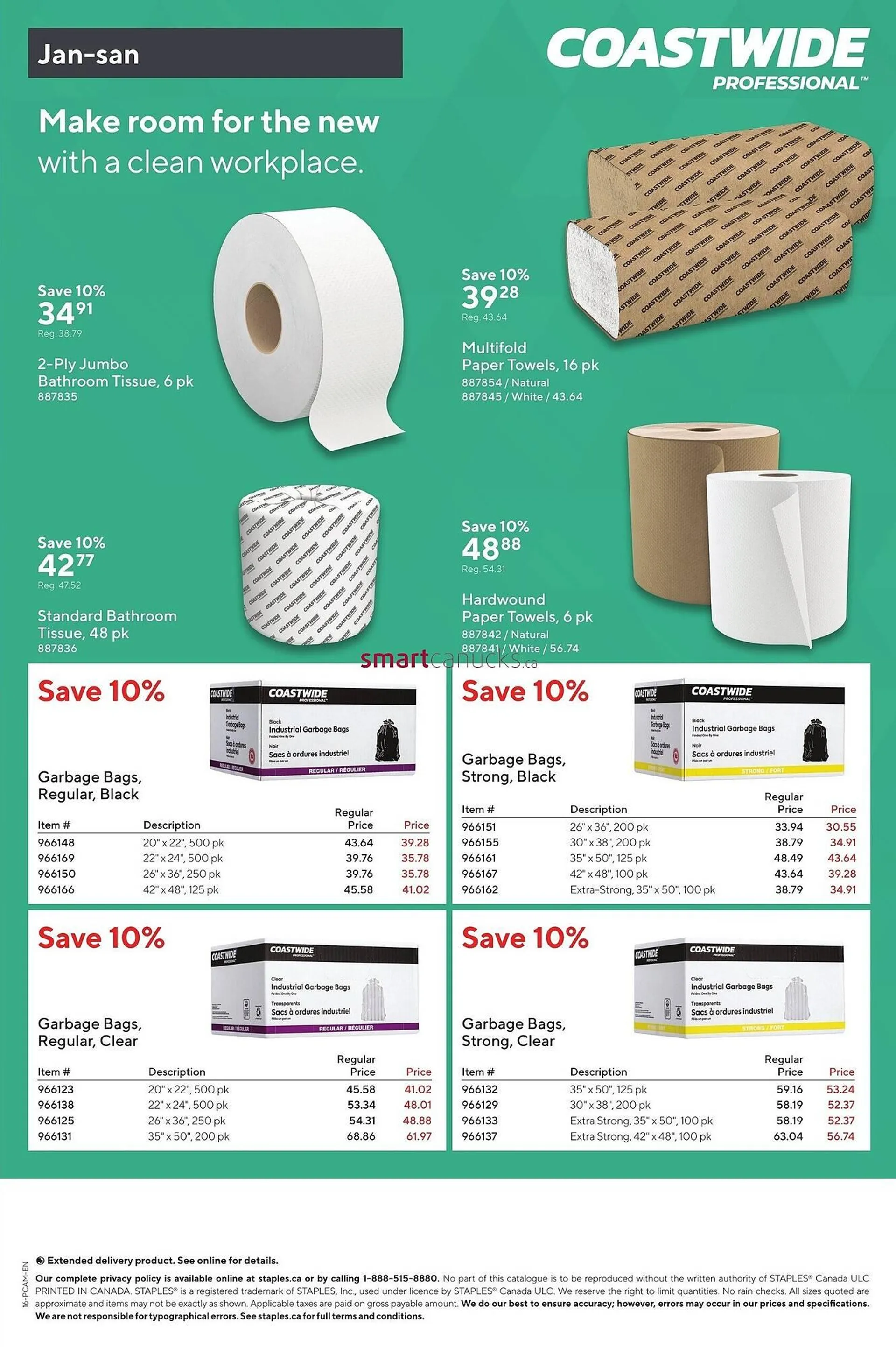 Staples flyer from January 2 to January 8 2025 - flyer page 17