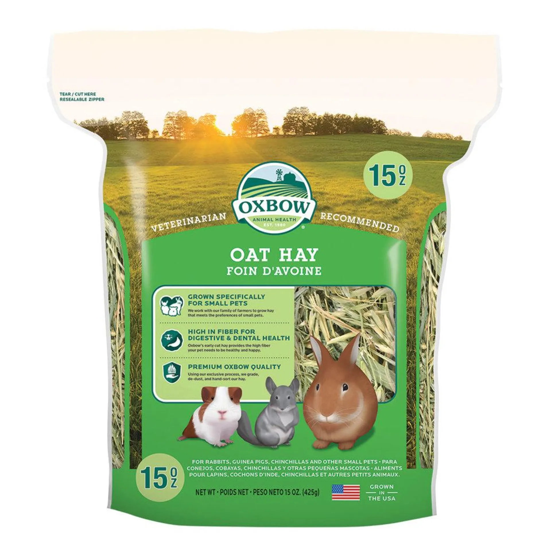 Oxbow, Oat Hay - 15 oz