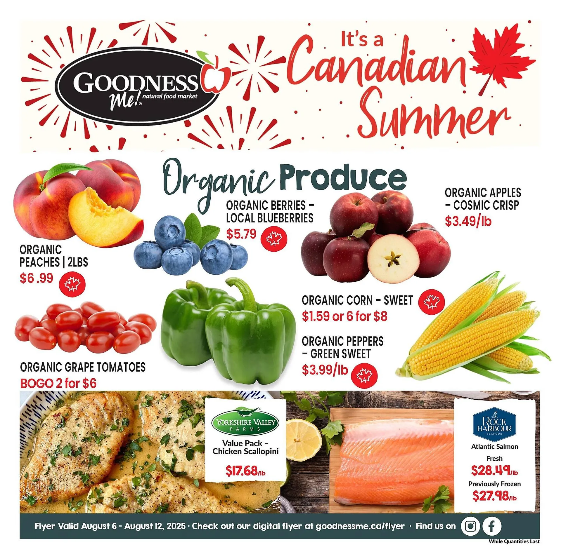 Goodness Me flyer from August 7 to August 13 2025 - flyer page 1