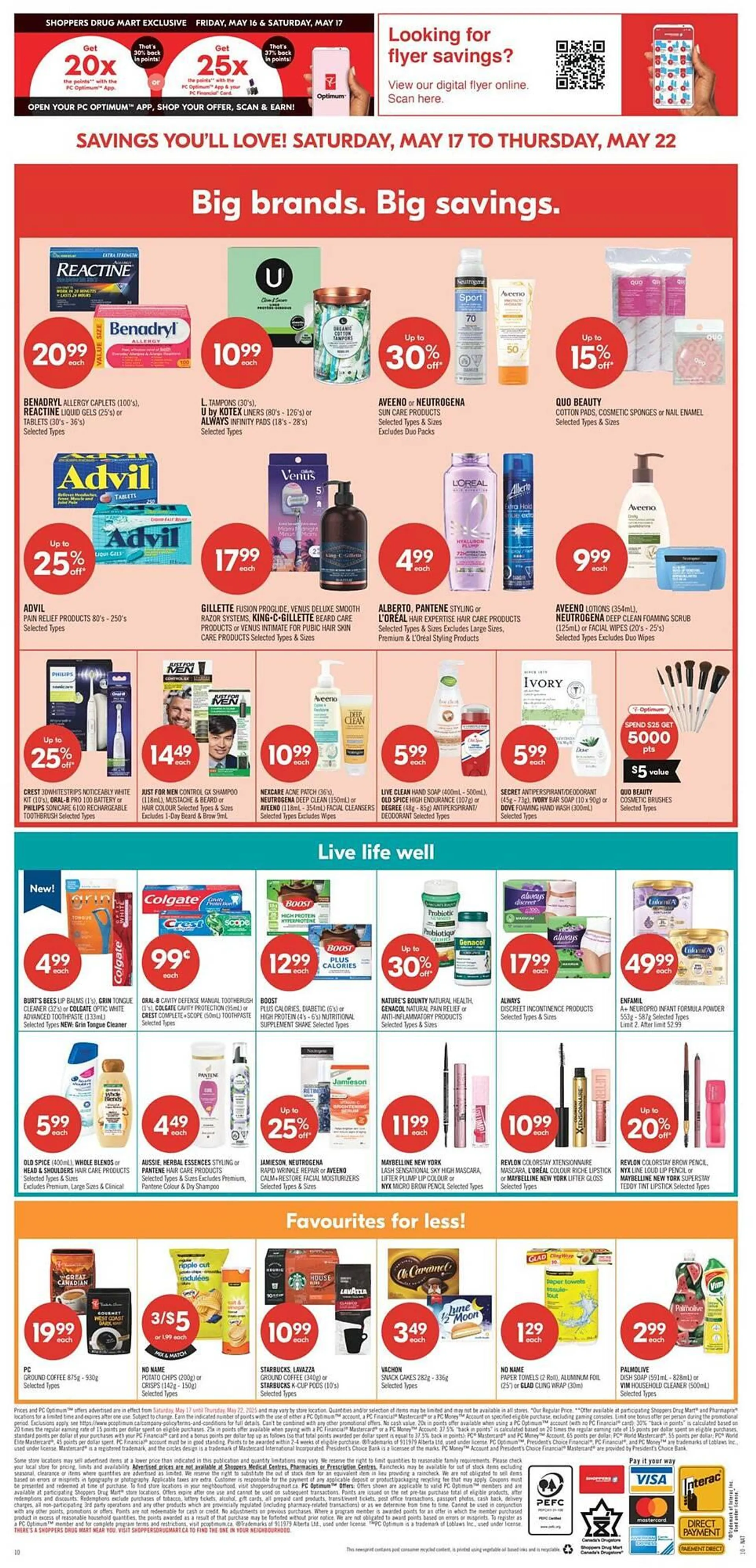 Shoppers Drug Mart flyer from May 16 to May 23 2025 - flyer page 21