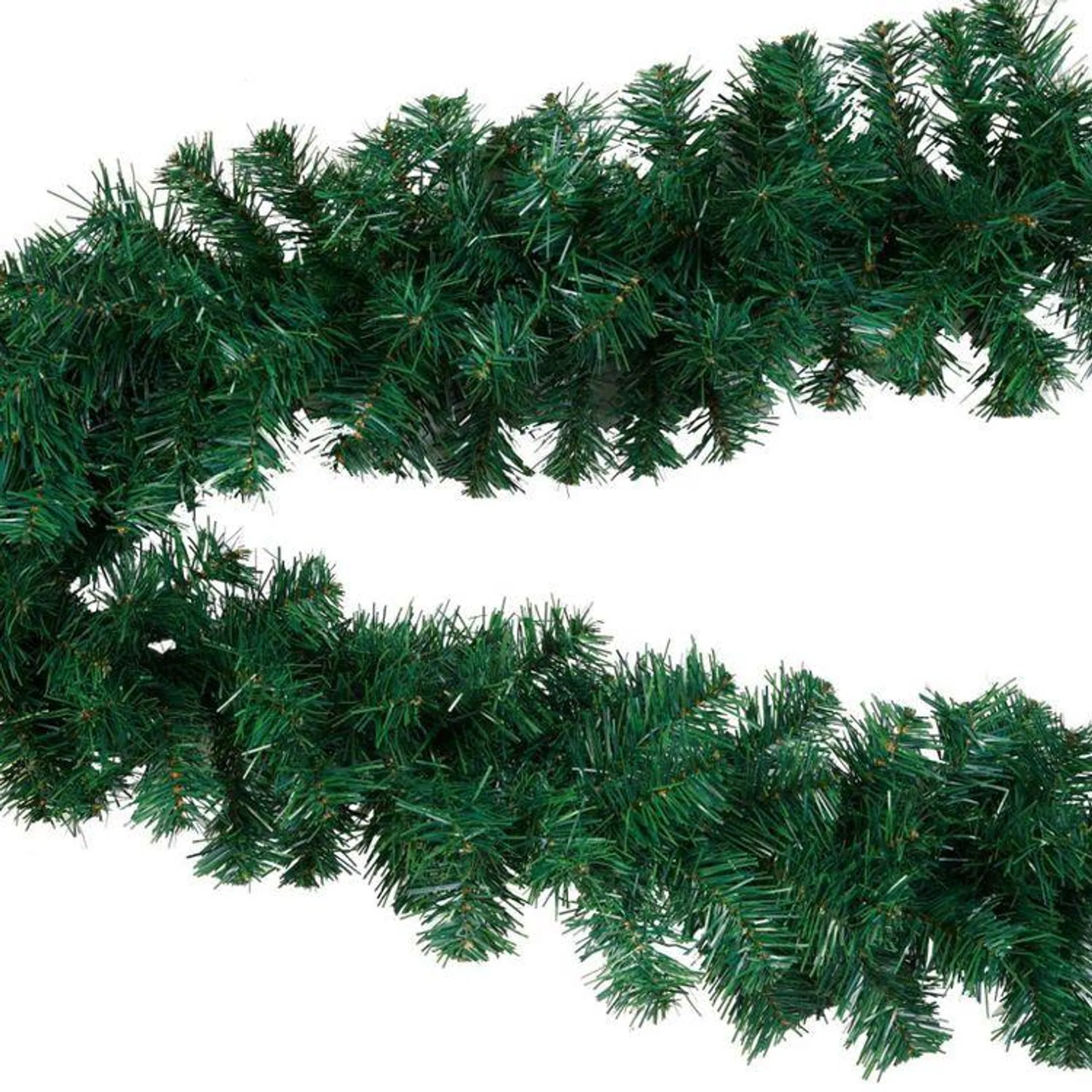 DIY 200 Tip PVC Pine 2.7 m Christmas Garland Green 2.7 m