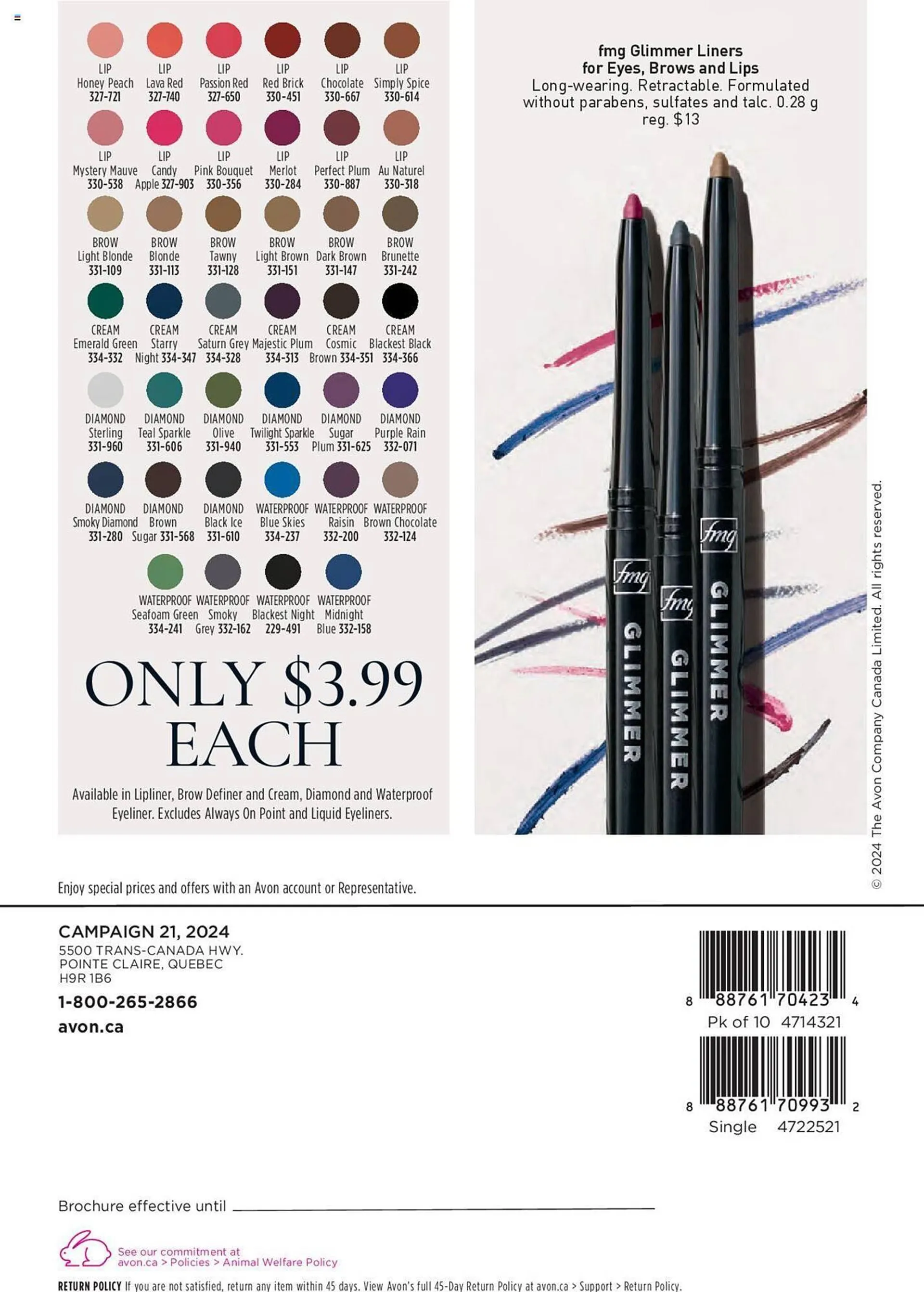 AVON flyer from October 10 to October 23 2024 - flyer page 161