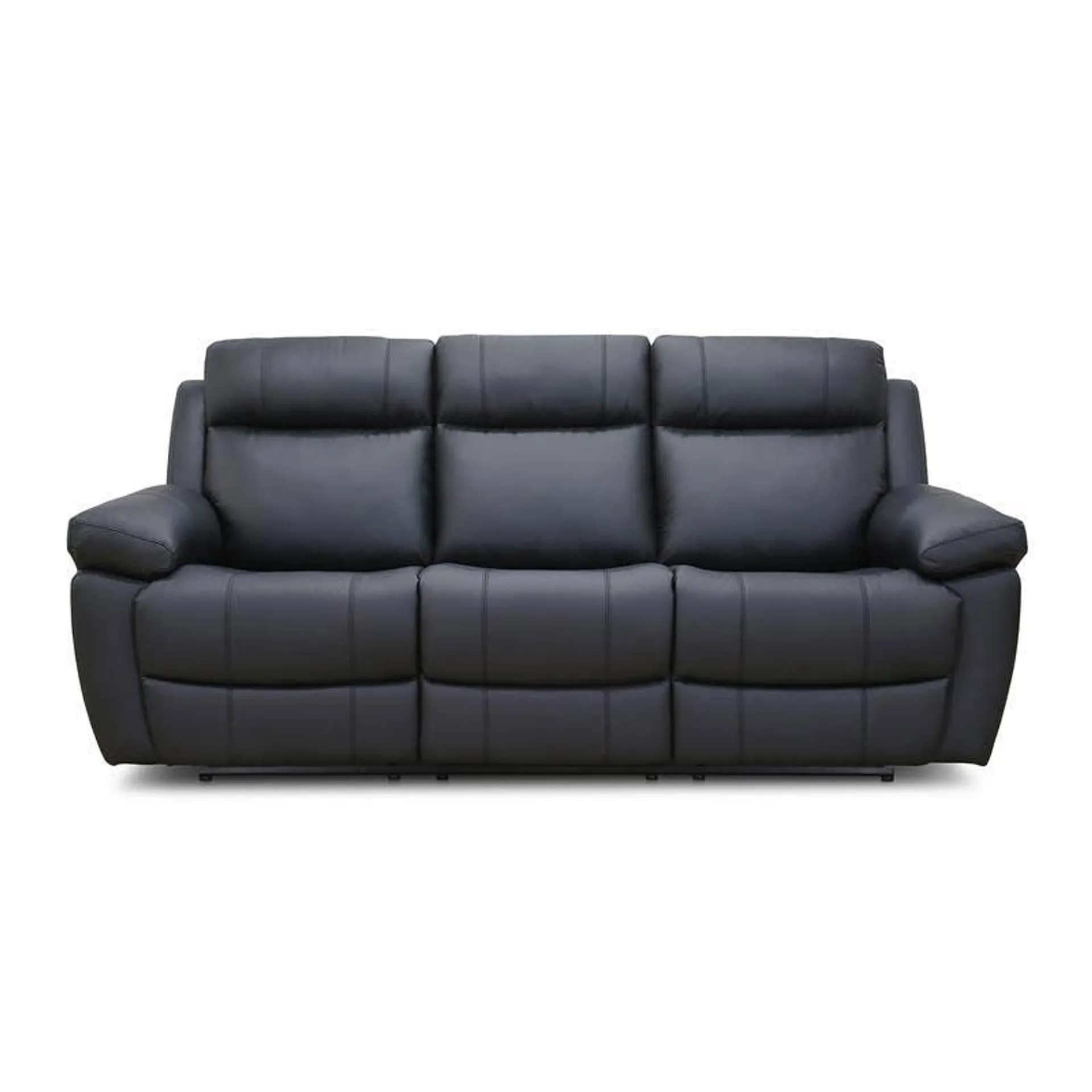 Sofa inclinable en cuir véritable