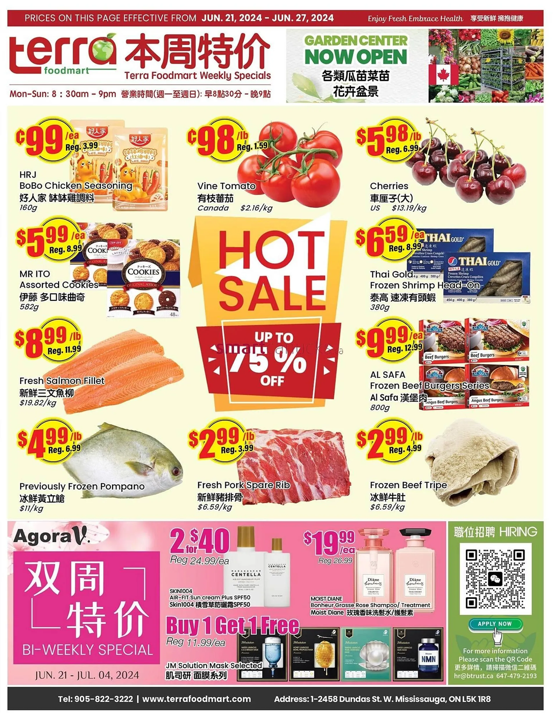 Terra Foodmart flyer - 1