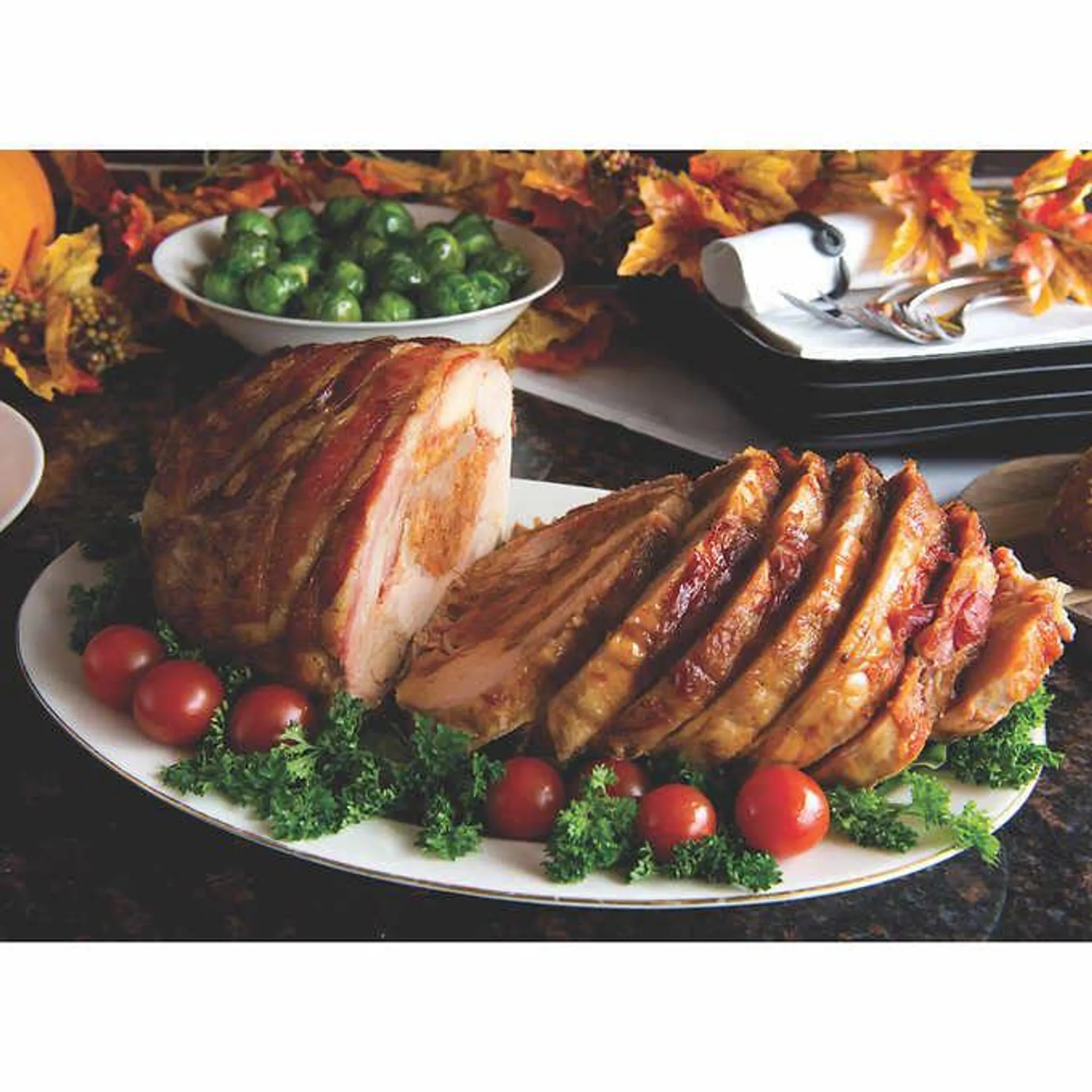 Echelon Foods Bacon-Wrapped Turducken Roast with Italian Sausage Stuffing 3 kg (6.6 lb)