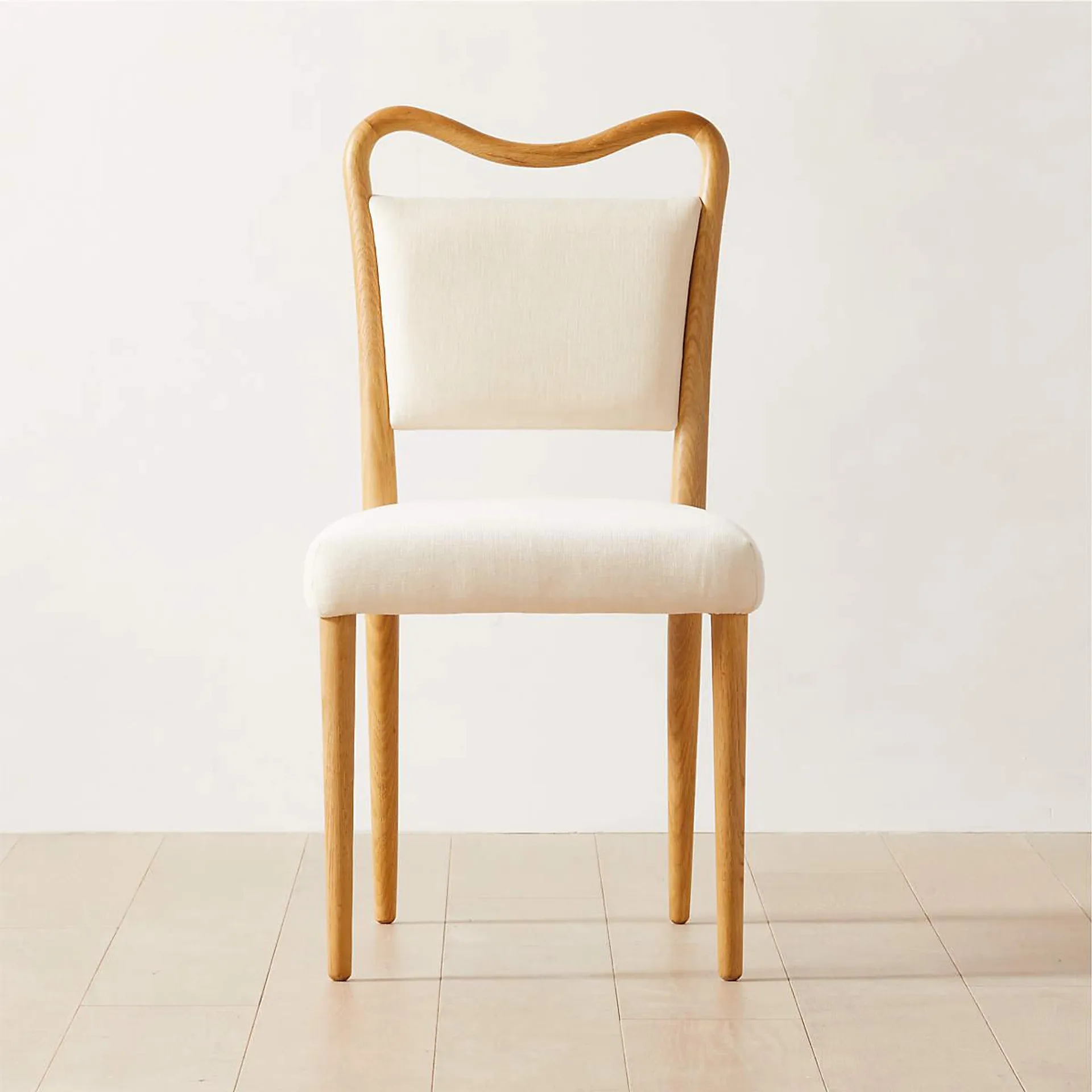 Monte Ivory Performance Fabric Dining Chair