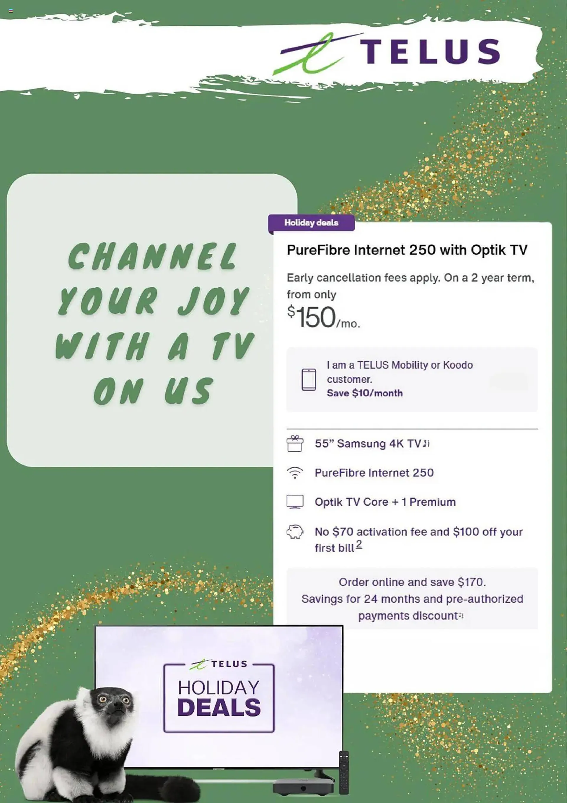 Telus flyer from December 16 to January 5 2025 - flyer page 4