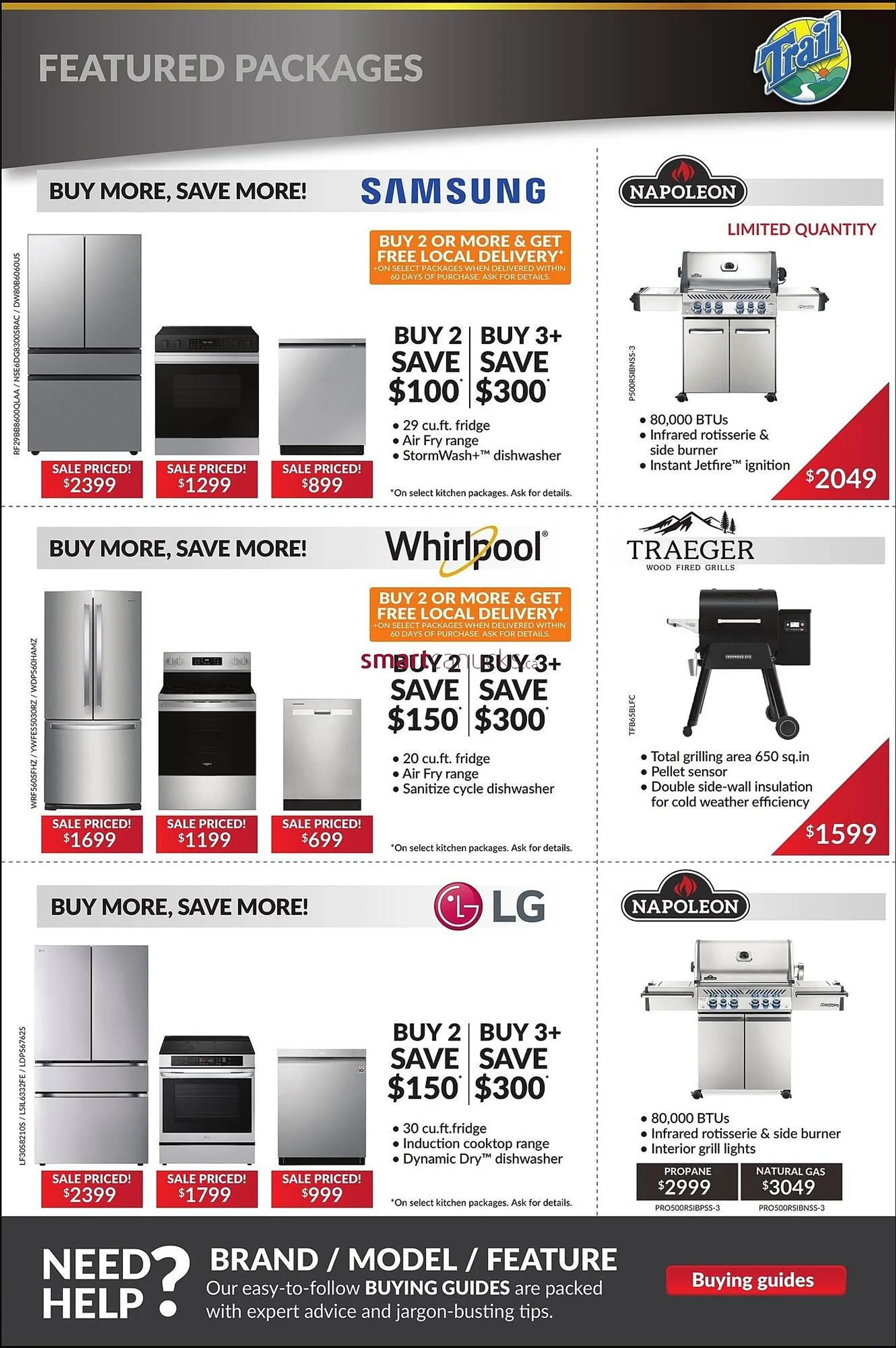 Trail Appliances flyer from December 26 to January 1 2025 - flyer page 7