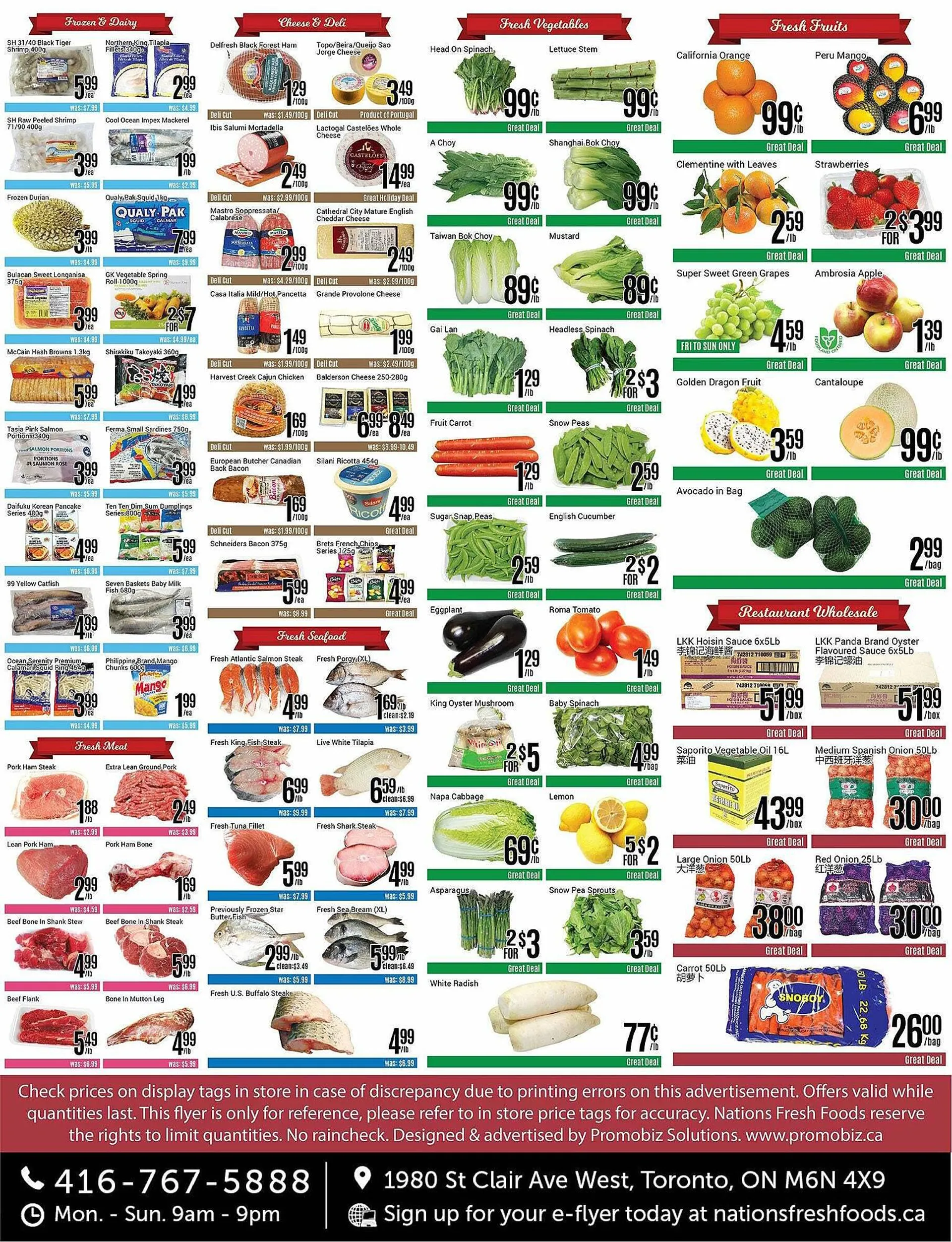 Nations Fresh Foods flyer from March 15 to March 22 2024 - flyer page 2