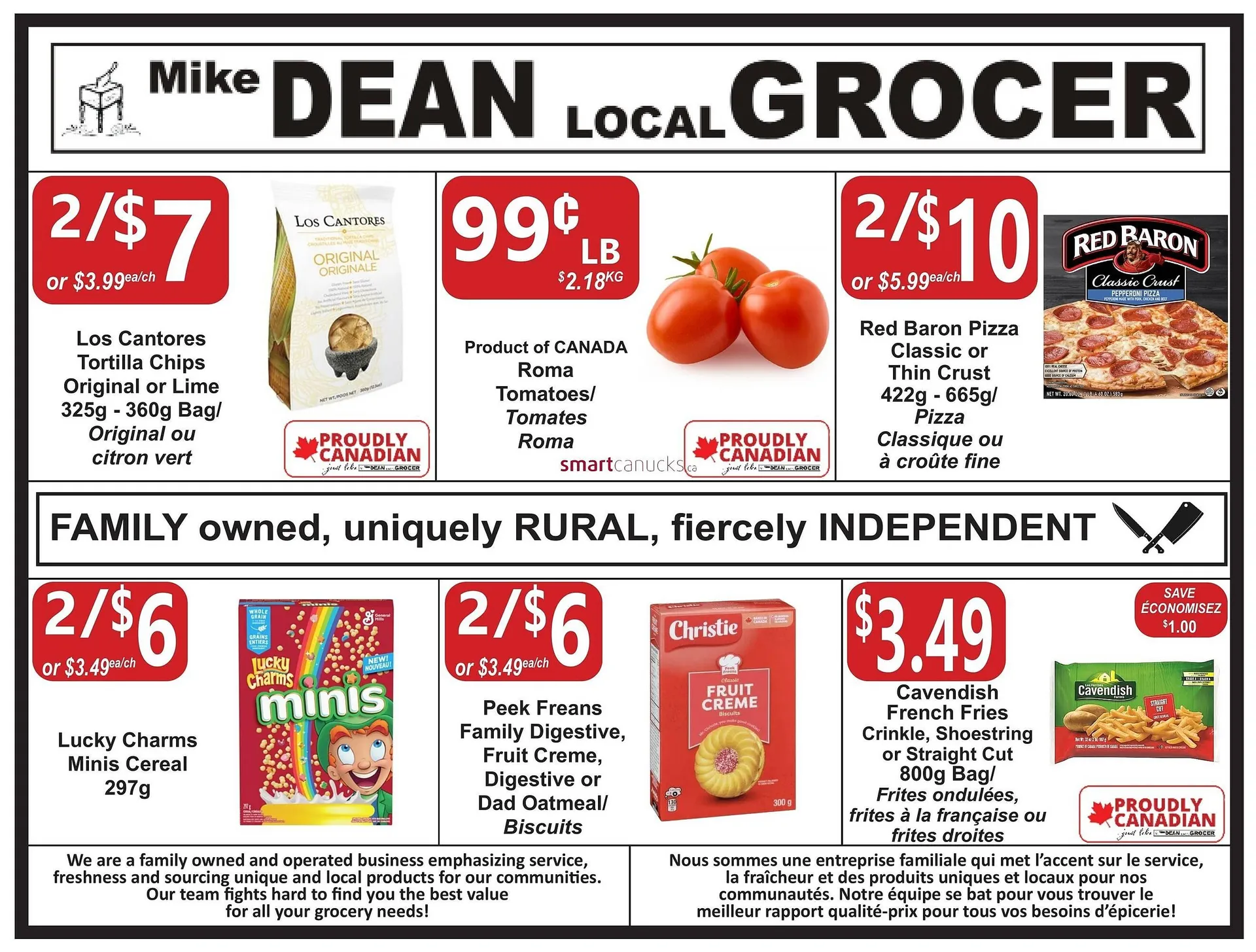 Mike Deans Super Food flyer - 1