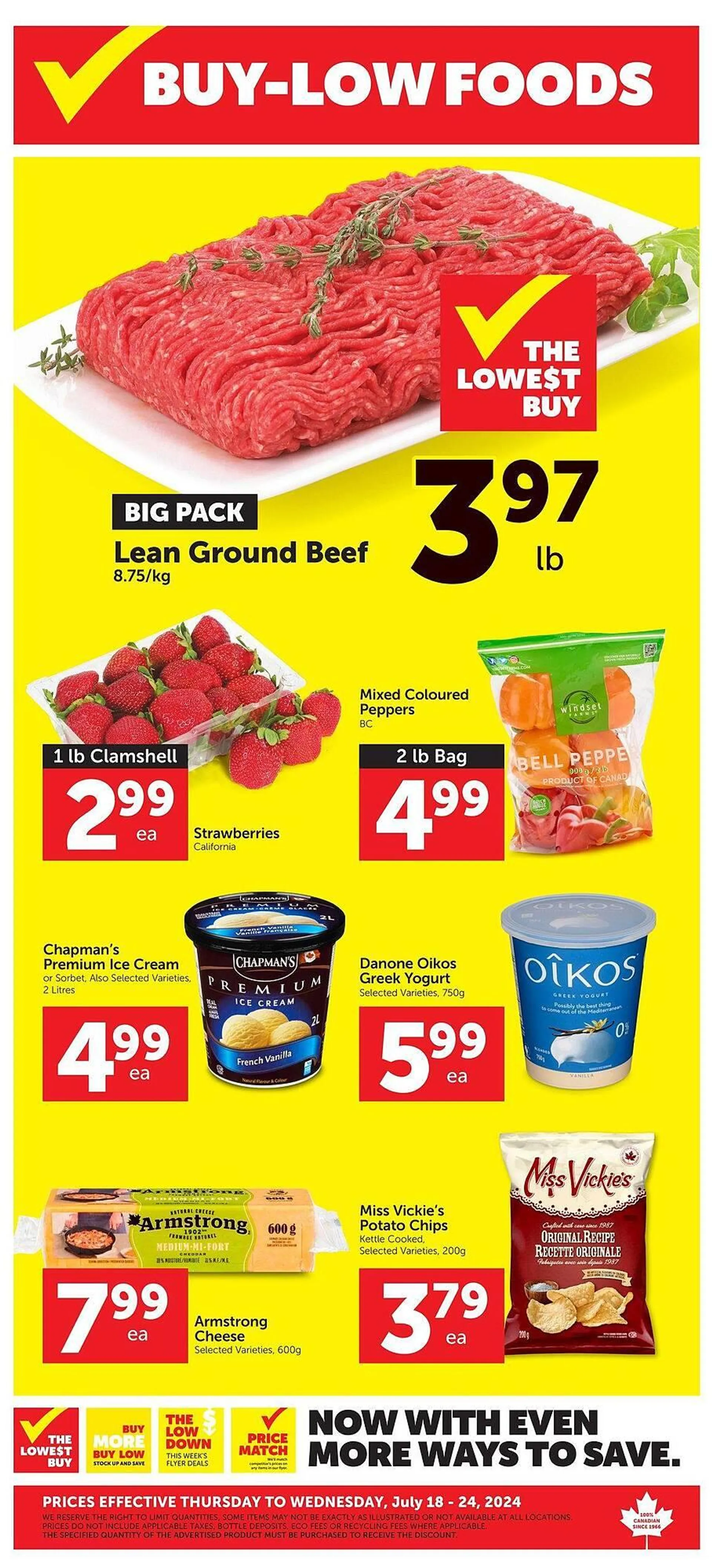 Buy-Low Foods flyer - 1