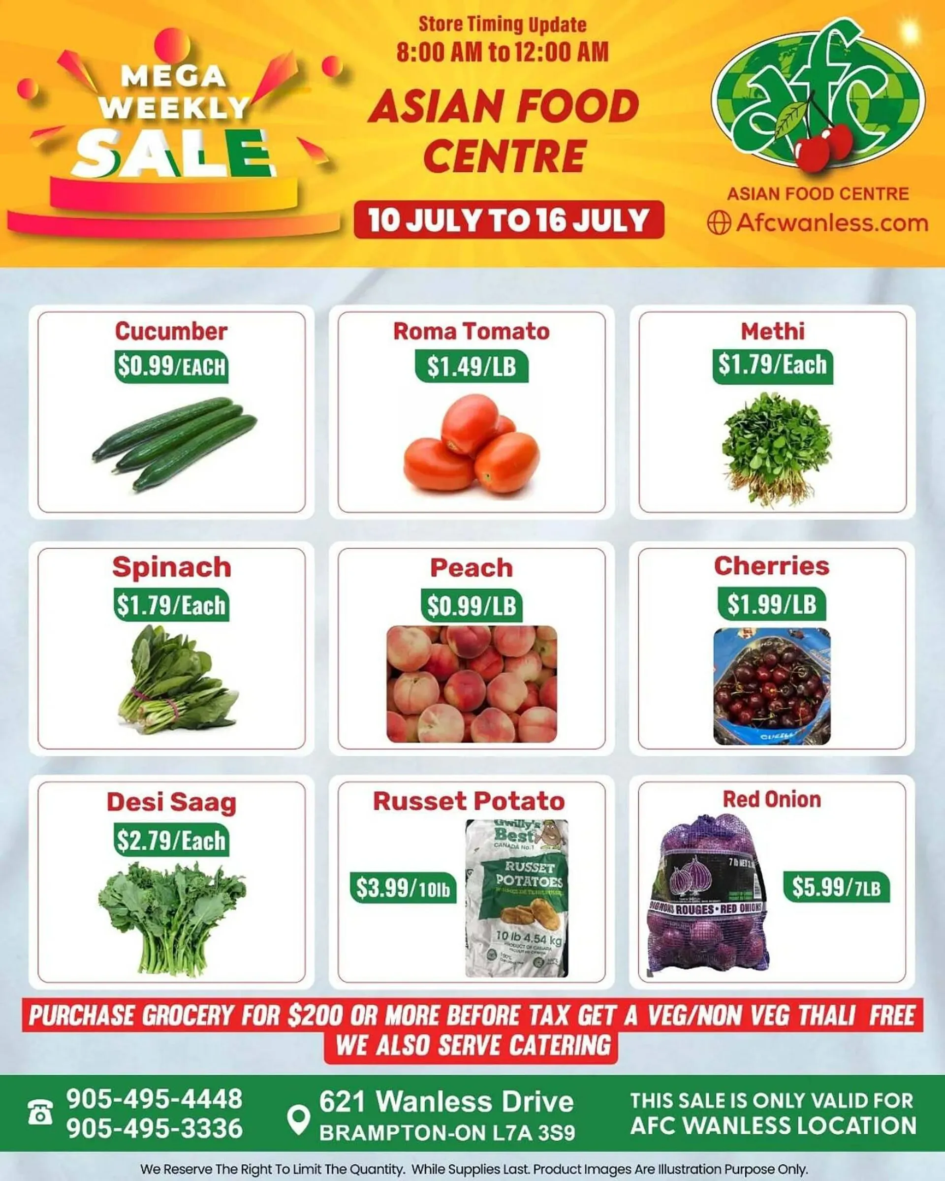 Asian Food Centre flyer - 1