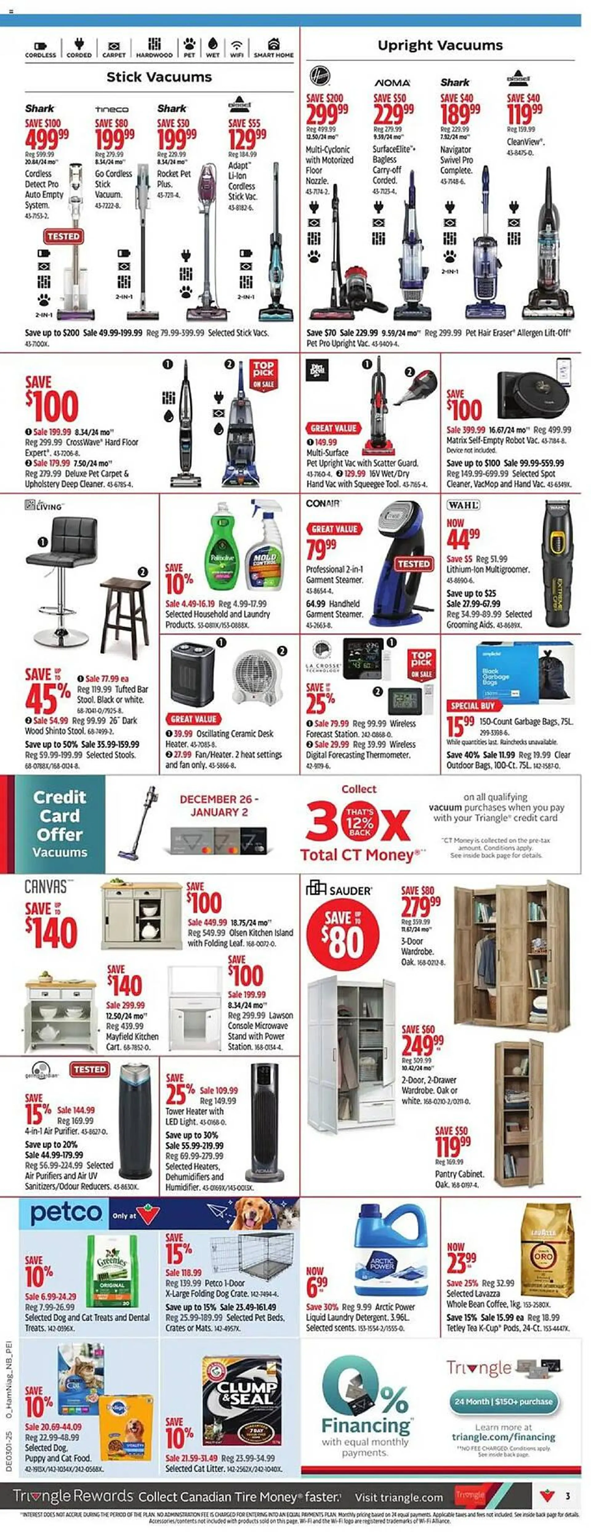 Canadian Tire flyer from December 26 to January 2 2025 - flyer page 11