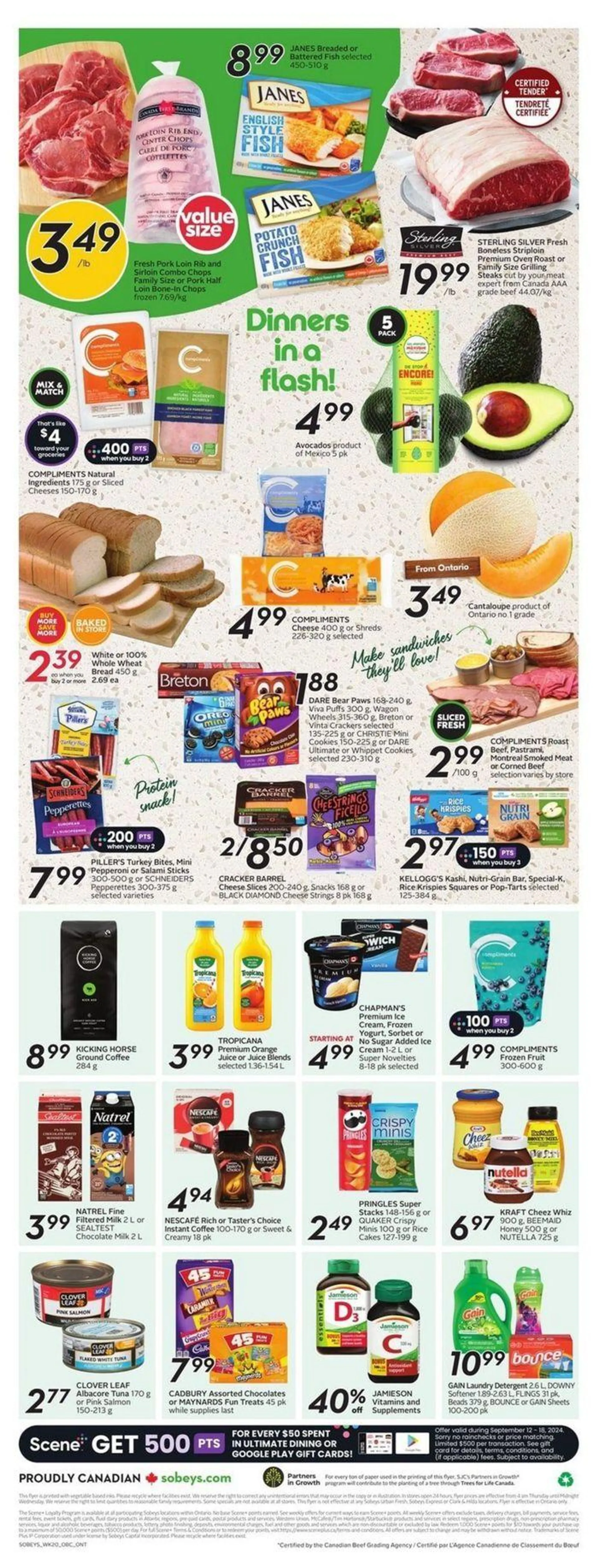 Sobeys Weekly ad from September 12 to September 18 2024 - flyer page 14