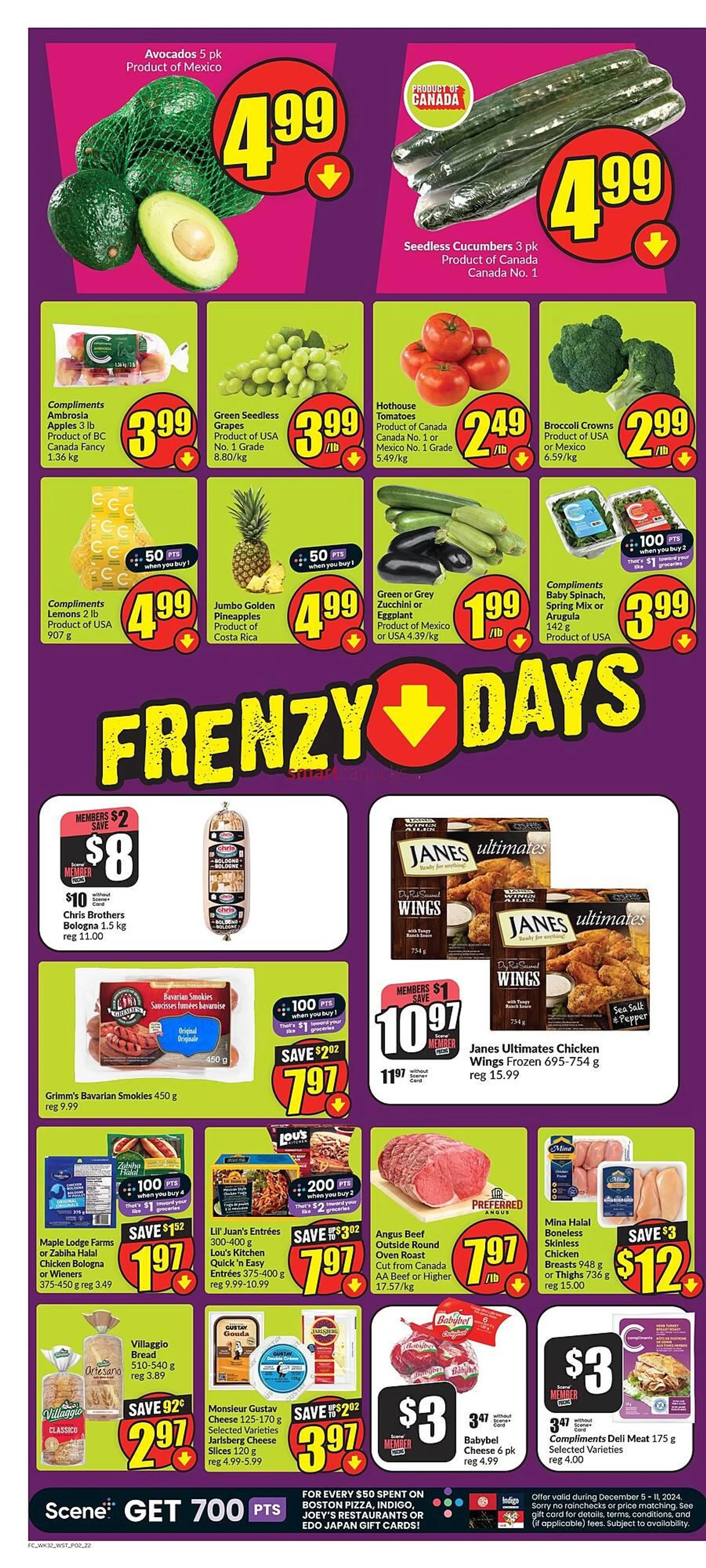 FreshCo flyer from December 5 to December 11 2024 - flyer page 2