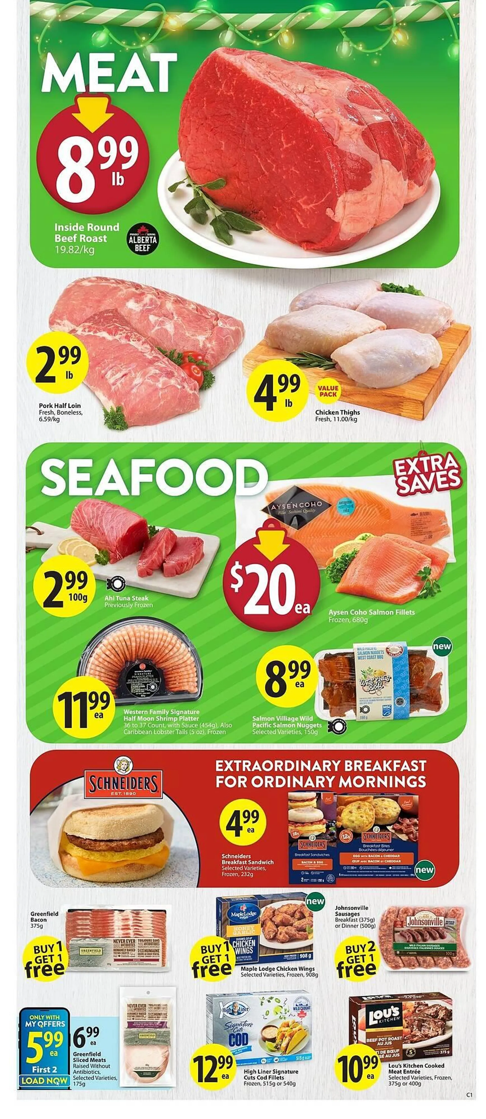 Save on Foods flyer from December 5 to January 1 2025 - flyer page 4