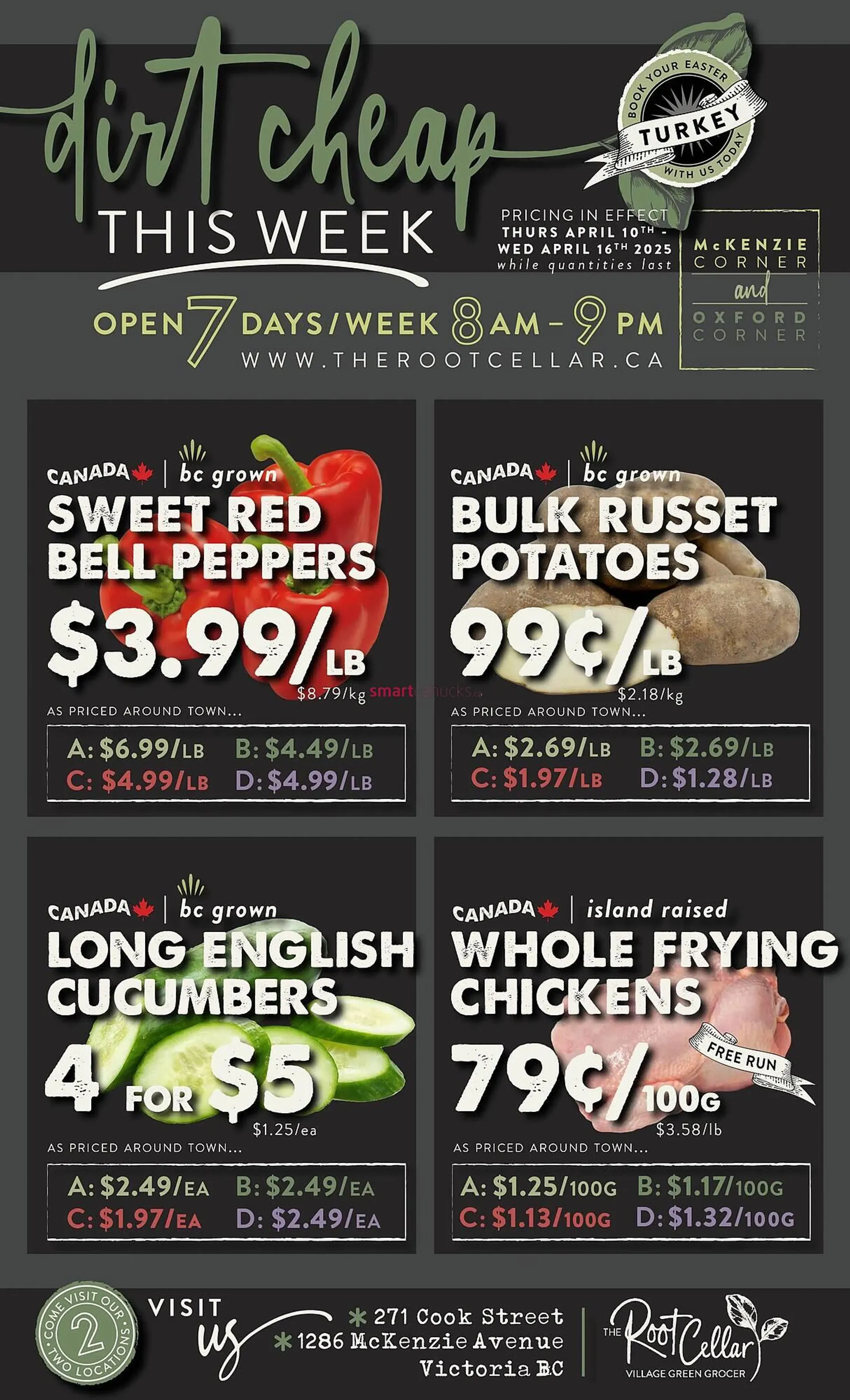 The Root Cellar flyer - 1