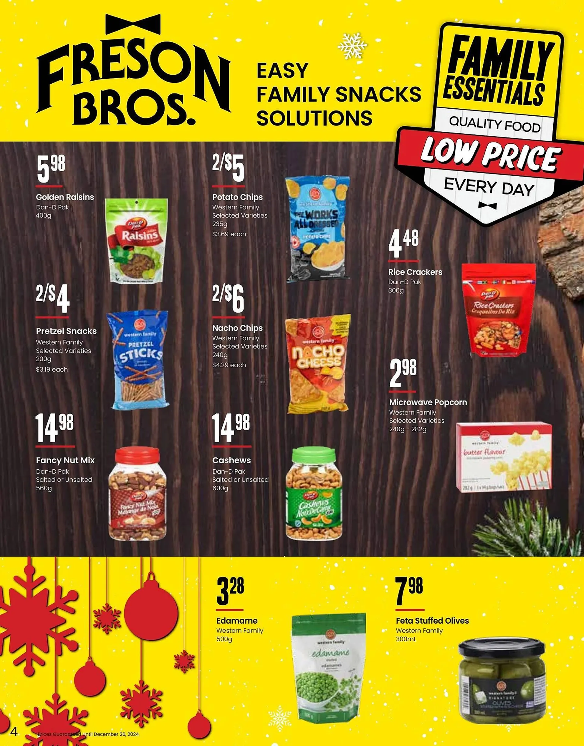 Freson Bros flyer from November 29 to December 26 2024 - flyer page 4