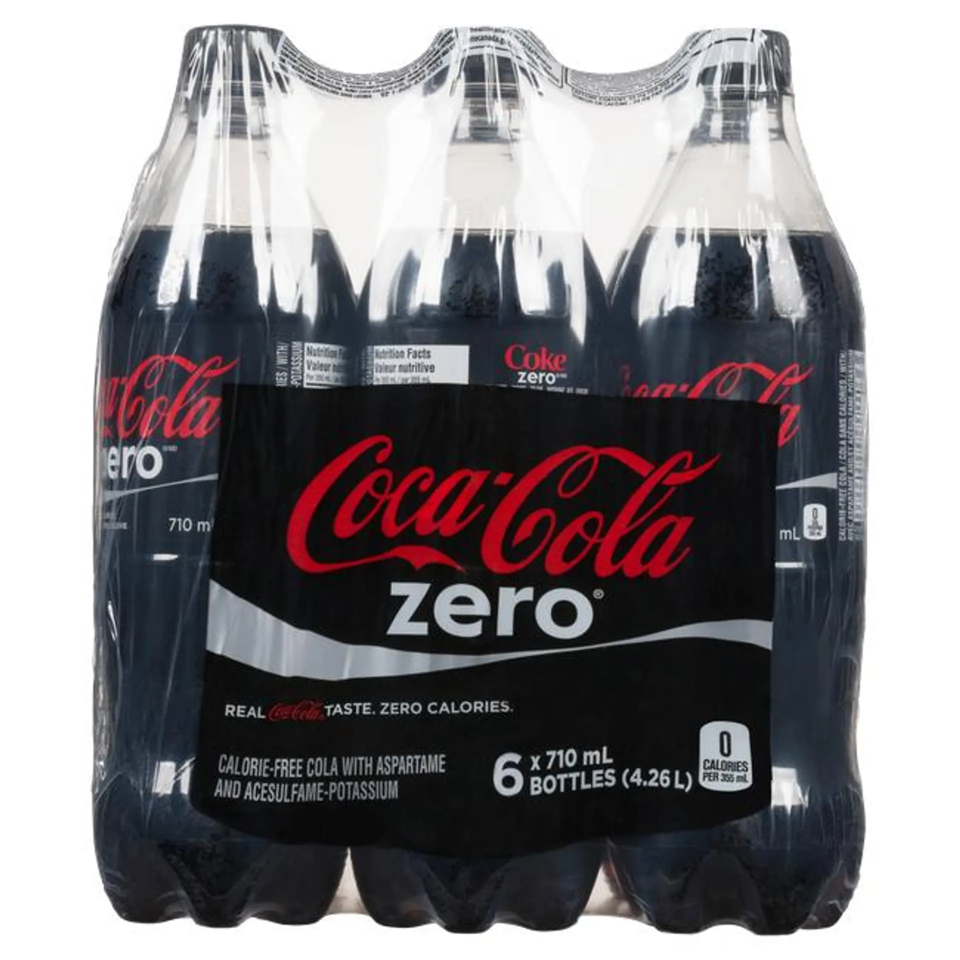 Coca-Cola Coke Zero 6 Bottles X 710 Ml (4.26 L)