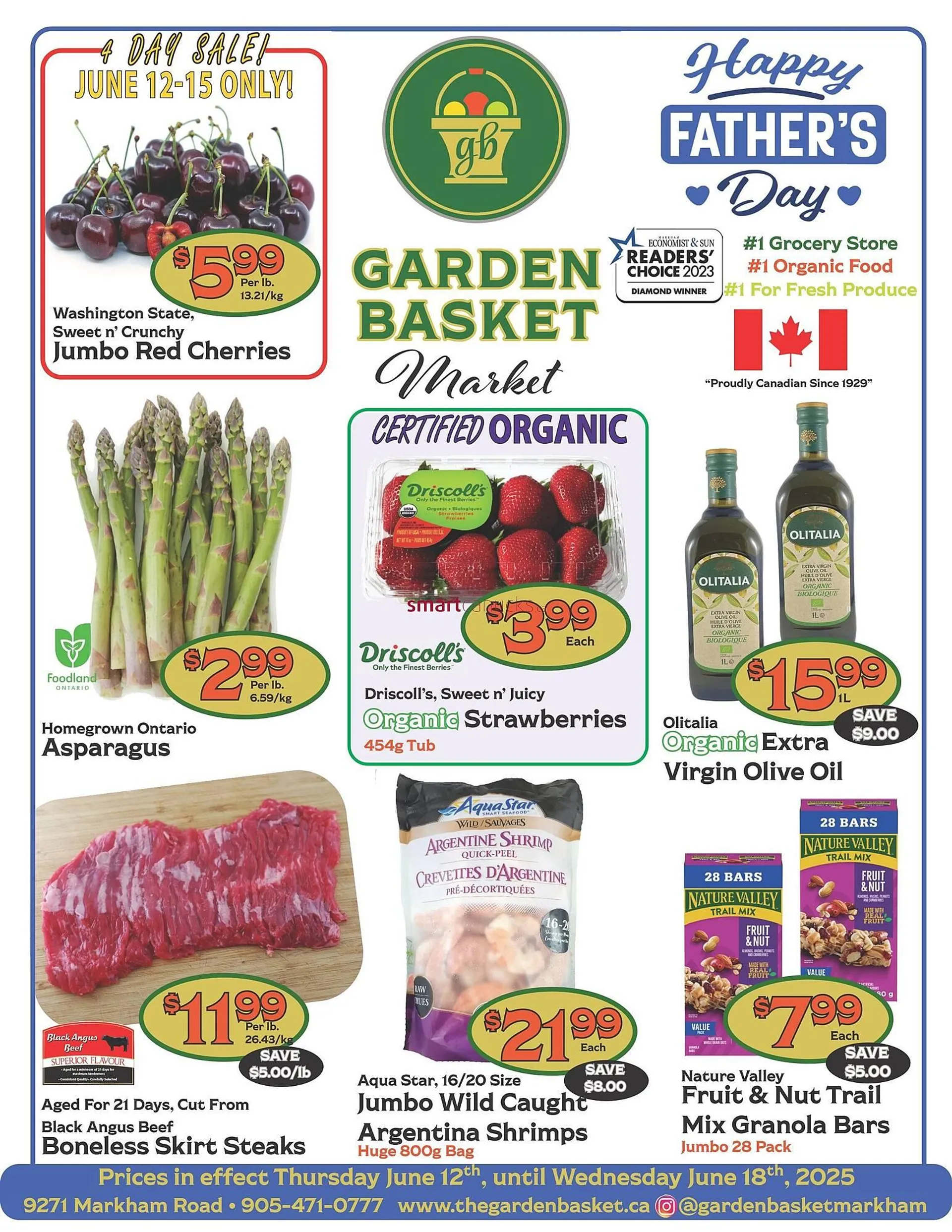 The Garden Basket flyer from June 12 to June 18 2025 - flyer page 1