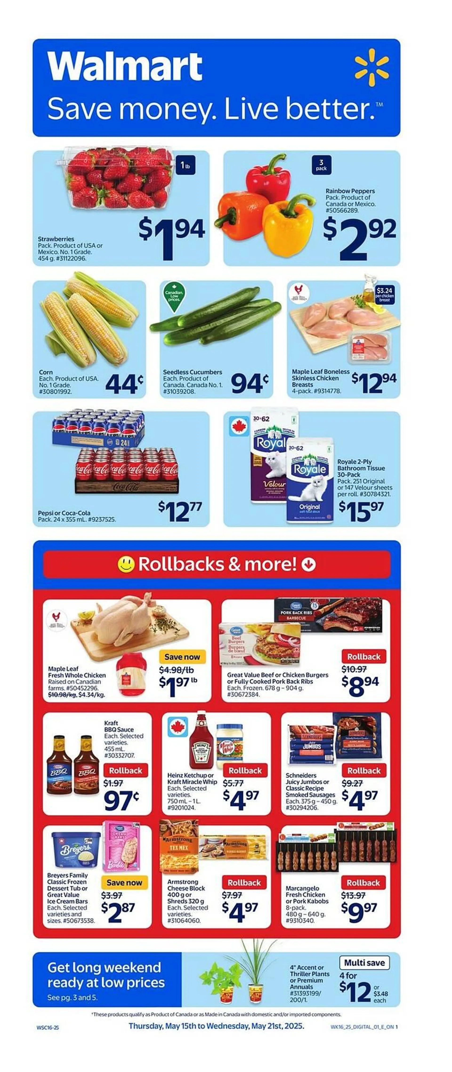 Walmart flyer - 1