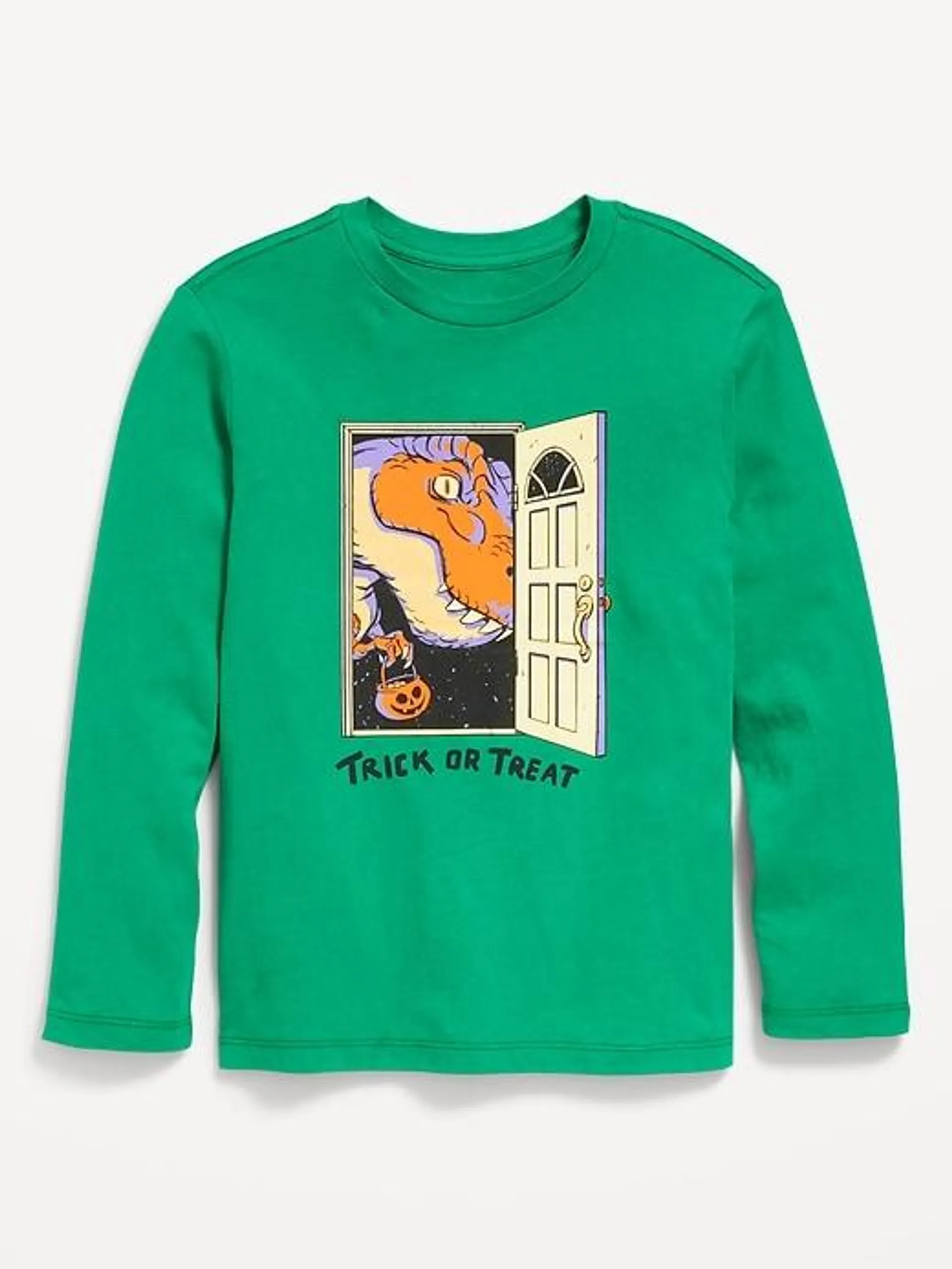 Long-Sleeve Graphic T-Shirt for Boys