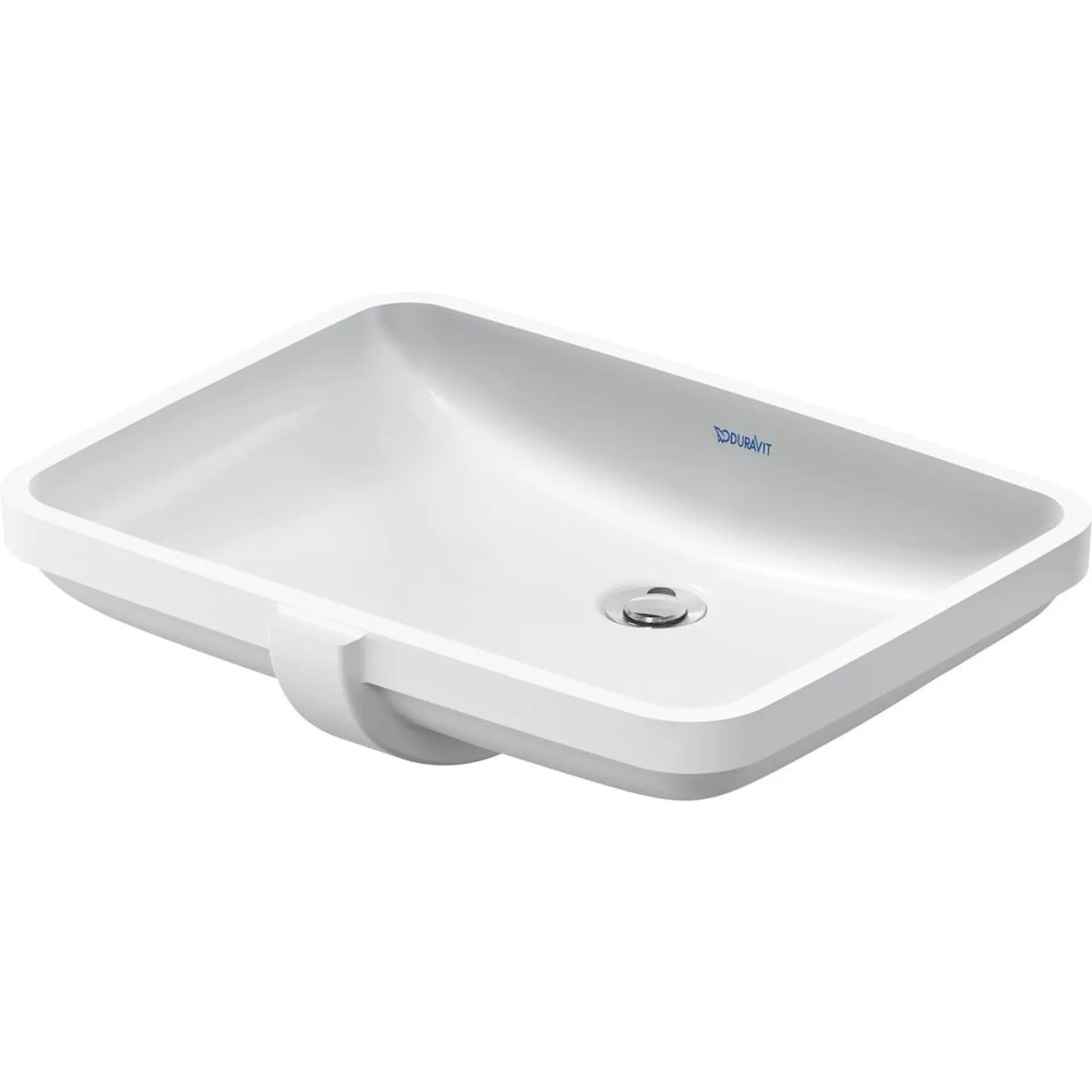 No.1 Ceramic 21-5/8-inch Undermount Bathroom Sink in White
