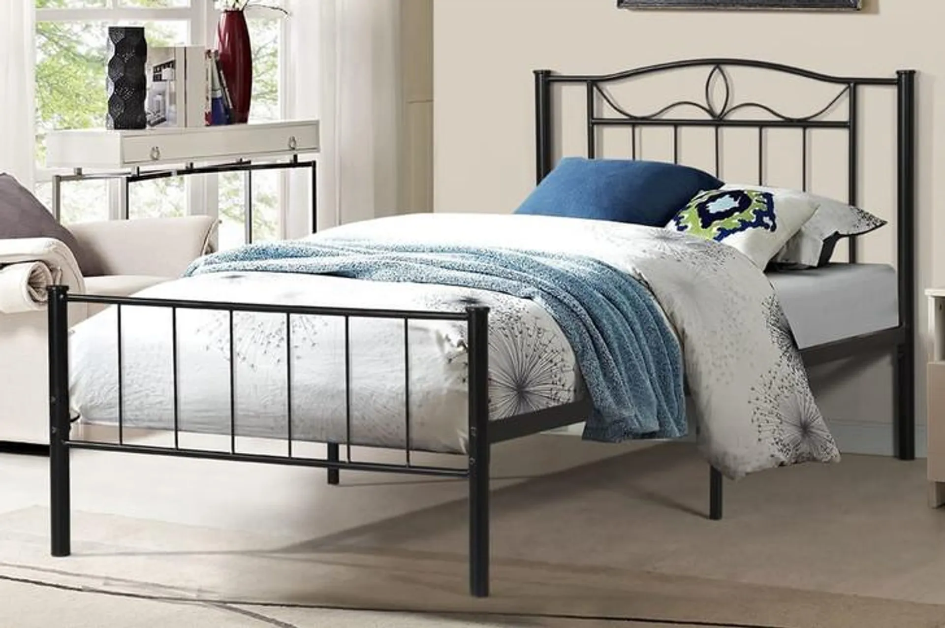 Iron Platform Bed