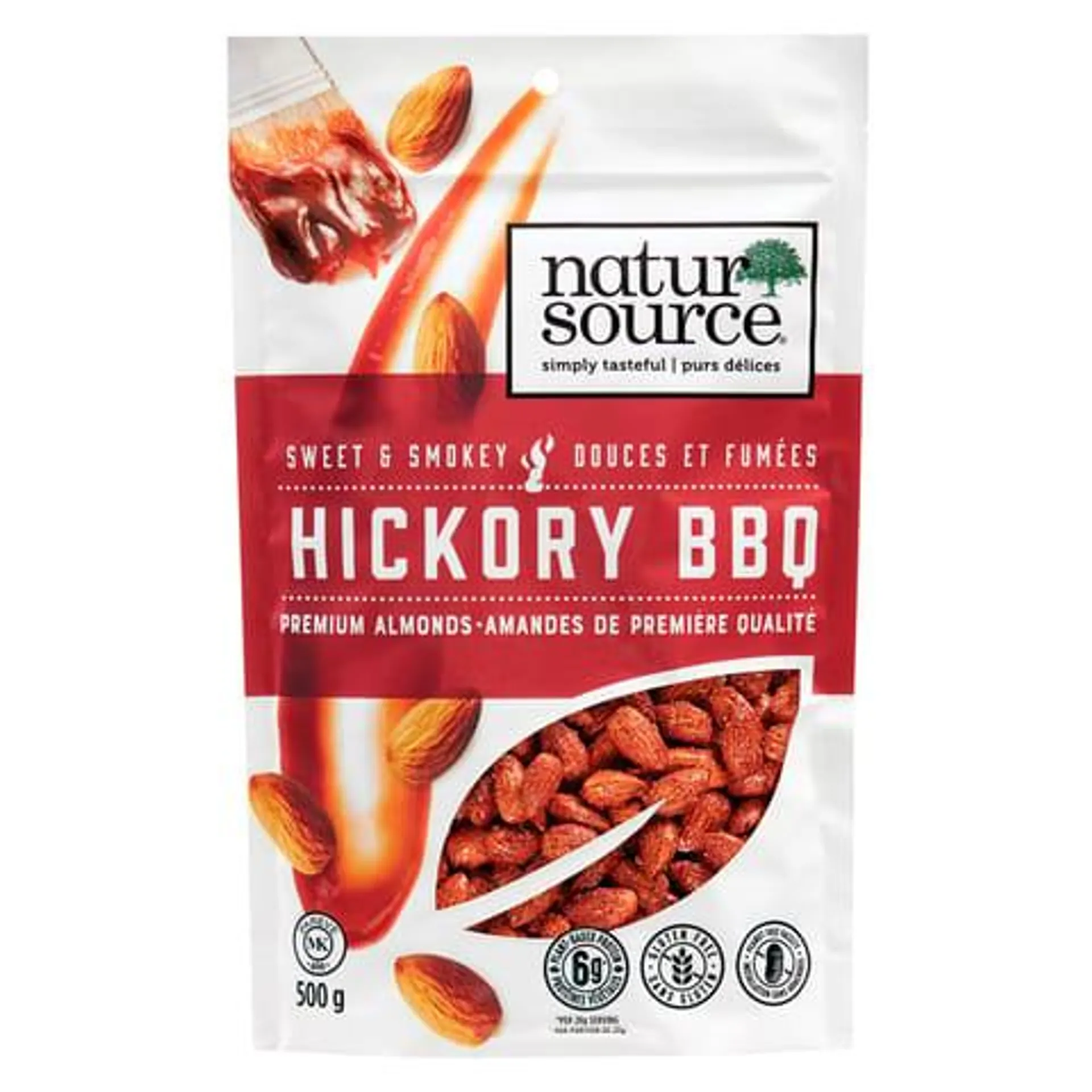 Amandes hickory BBQ