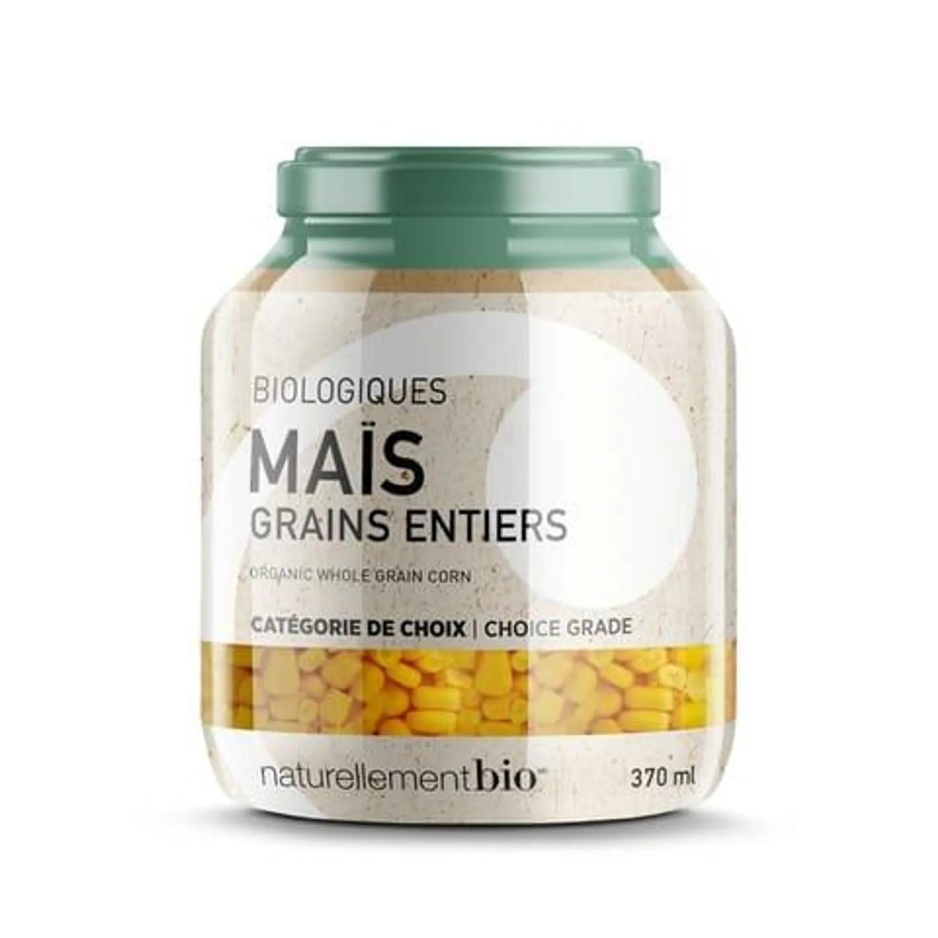 Maïs à grains entiers biologique