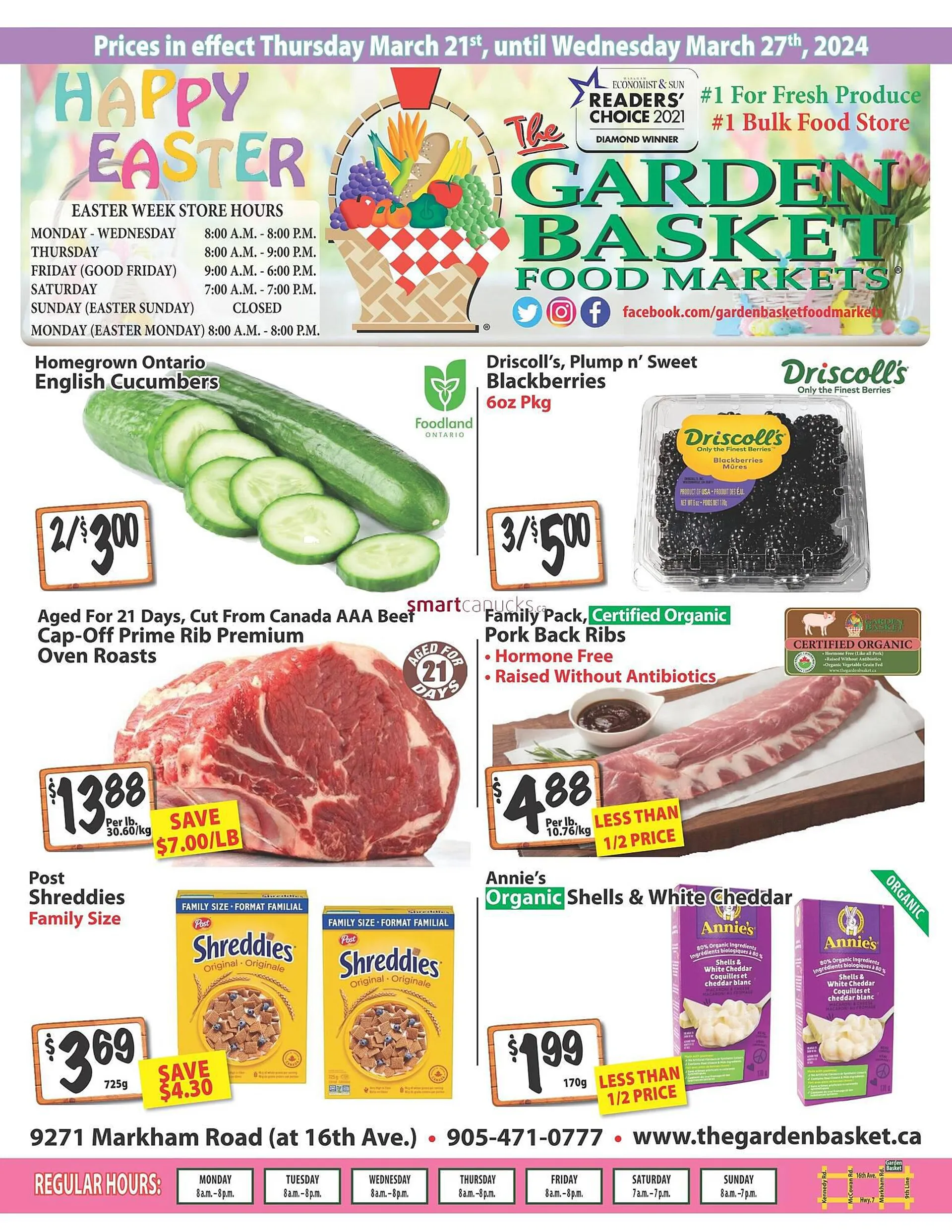 The Garden Basket flyer from March 21 to March 27 2024 - flyer page 1