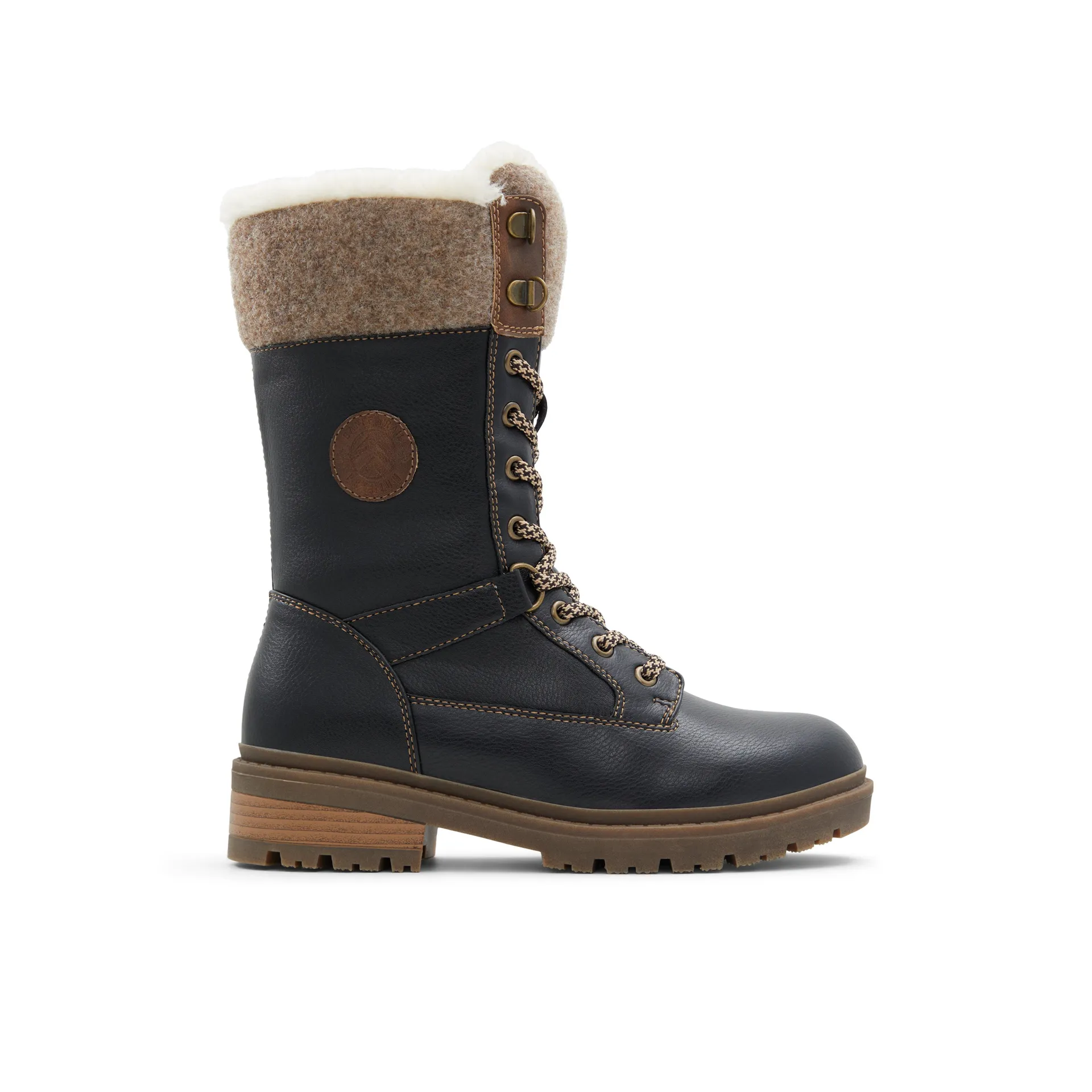 Mid-Calf Winter Boots - Lug Sole