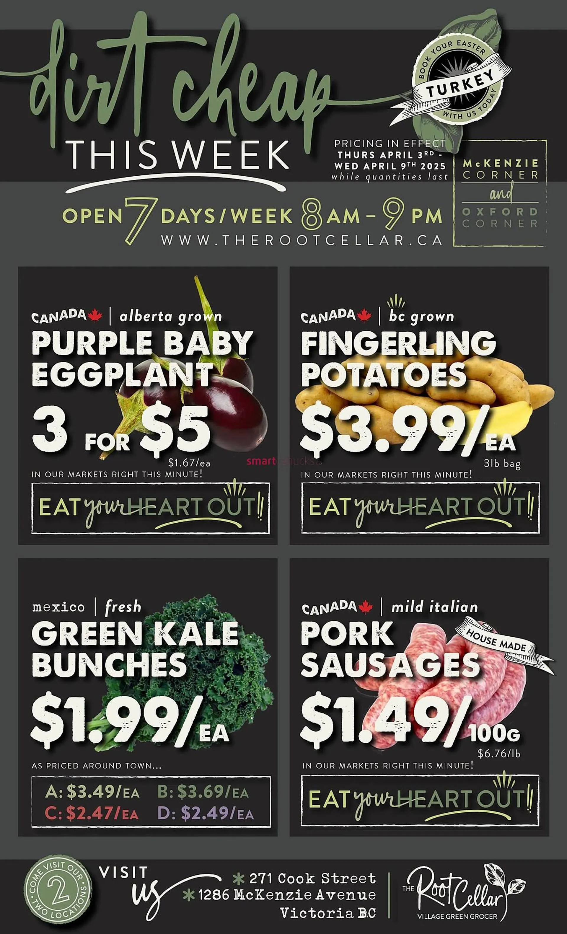 The Root Cellar flyer - 1