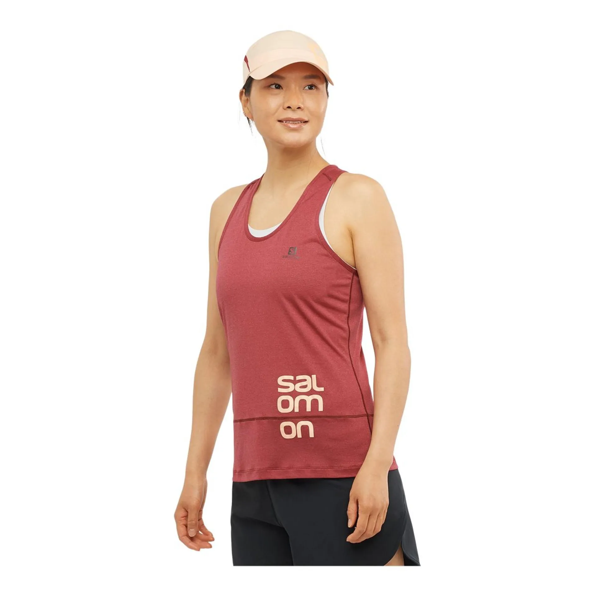 Salomon Women's Cross Run Graphic Tank