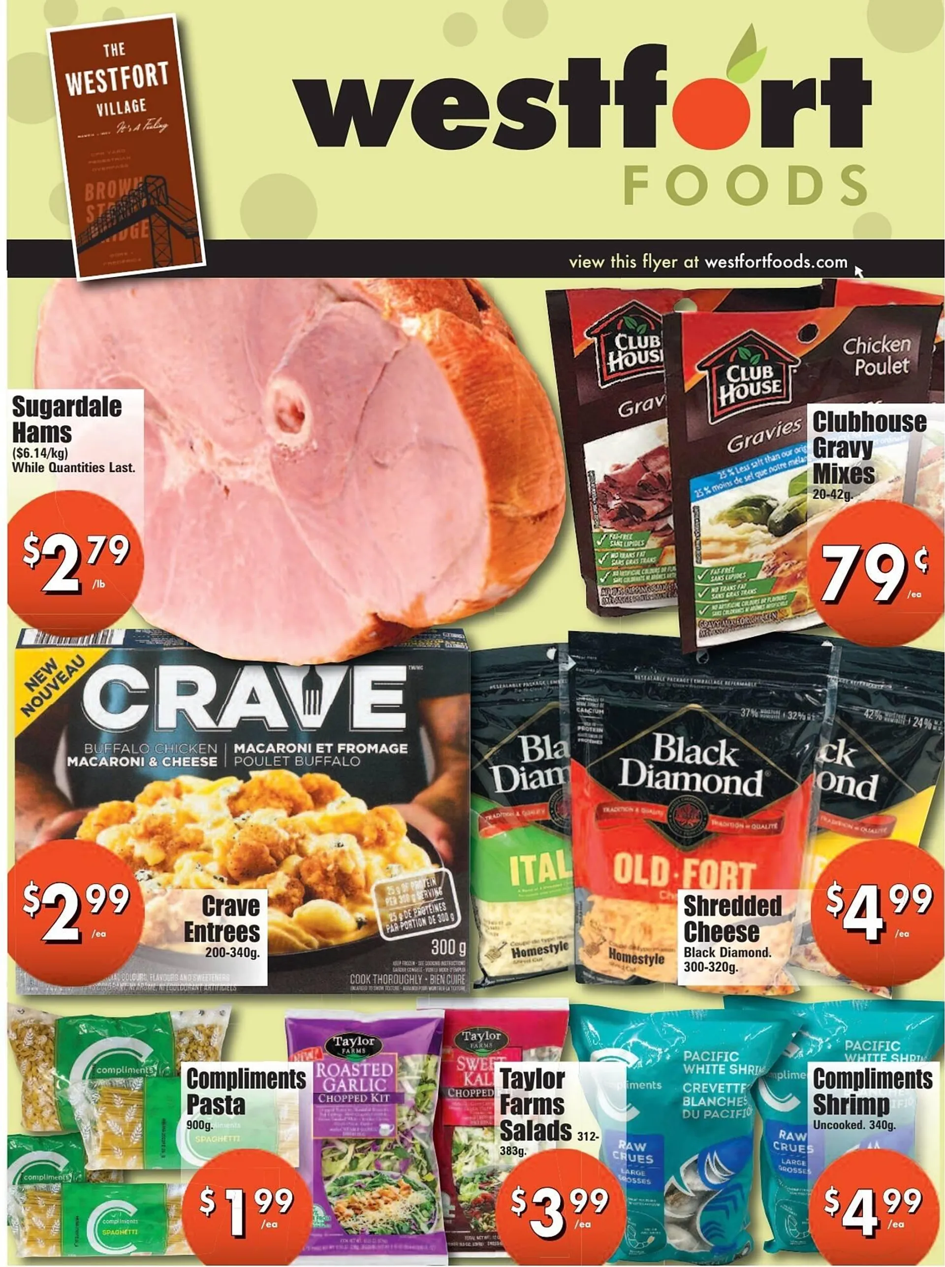 Westfort Foods flyer - 1