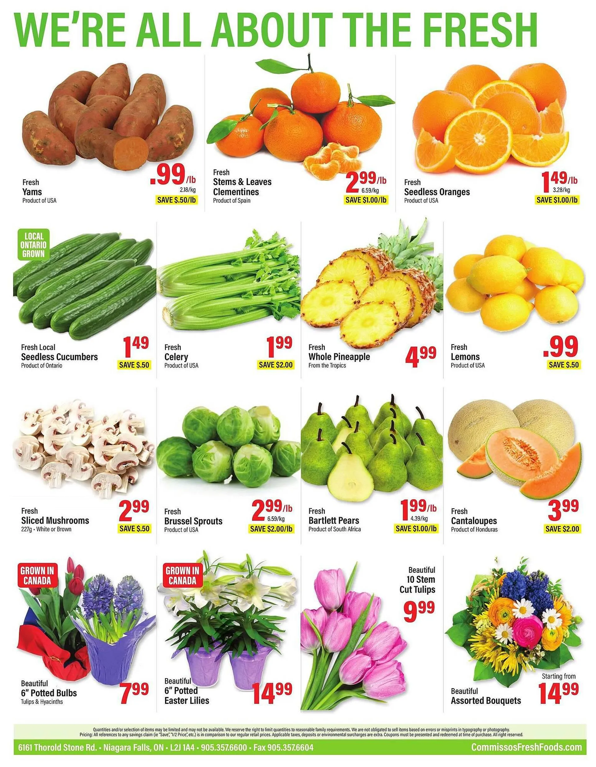 Commisso's Fresh Foods flyer from March 29 to April 25 2024 - flyer page 12