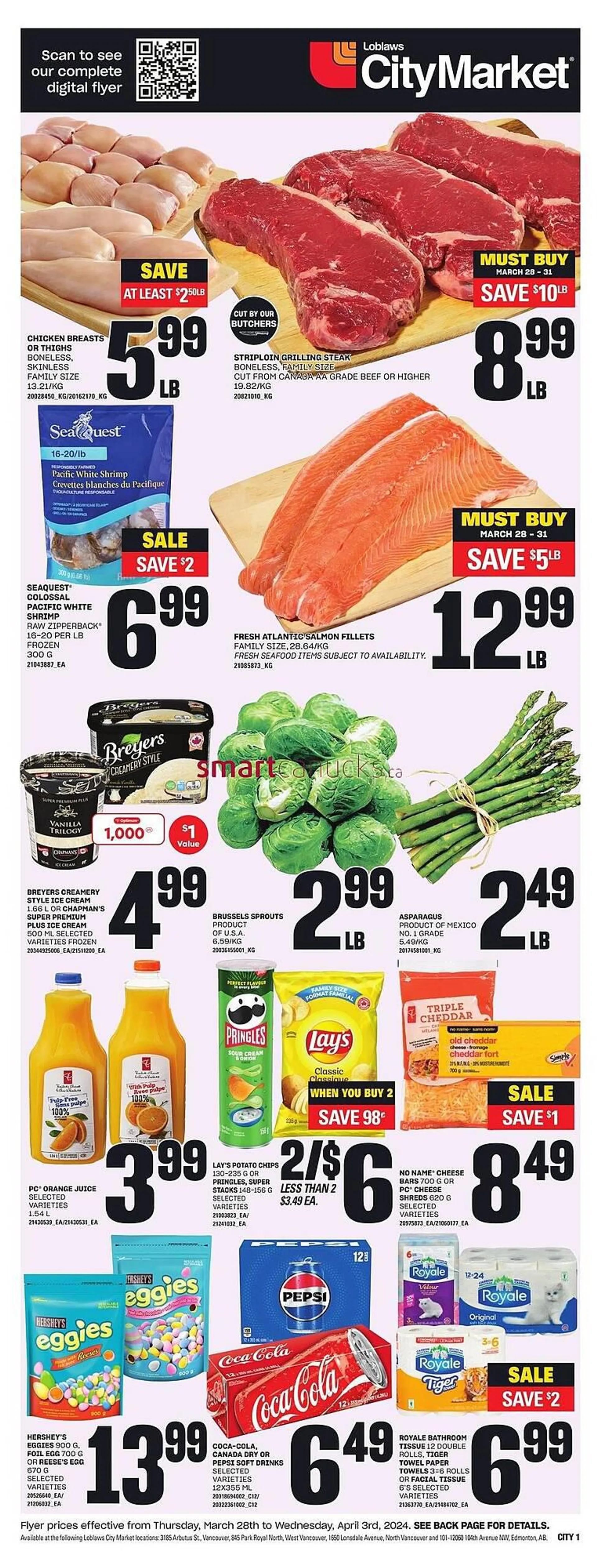 Loblaws flyer from March 27 to April 2 2024 - flyer page 3