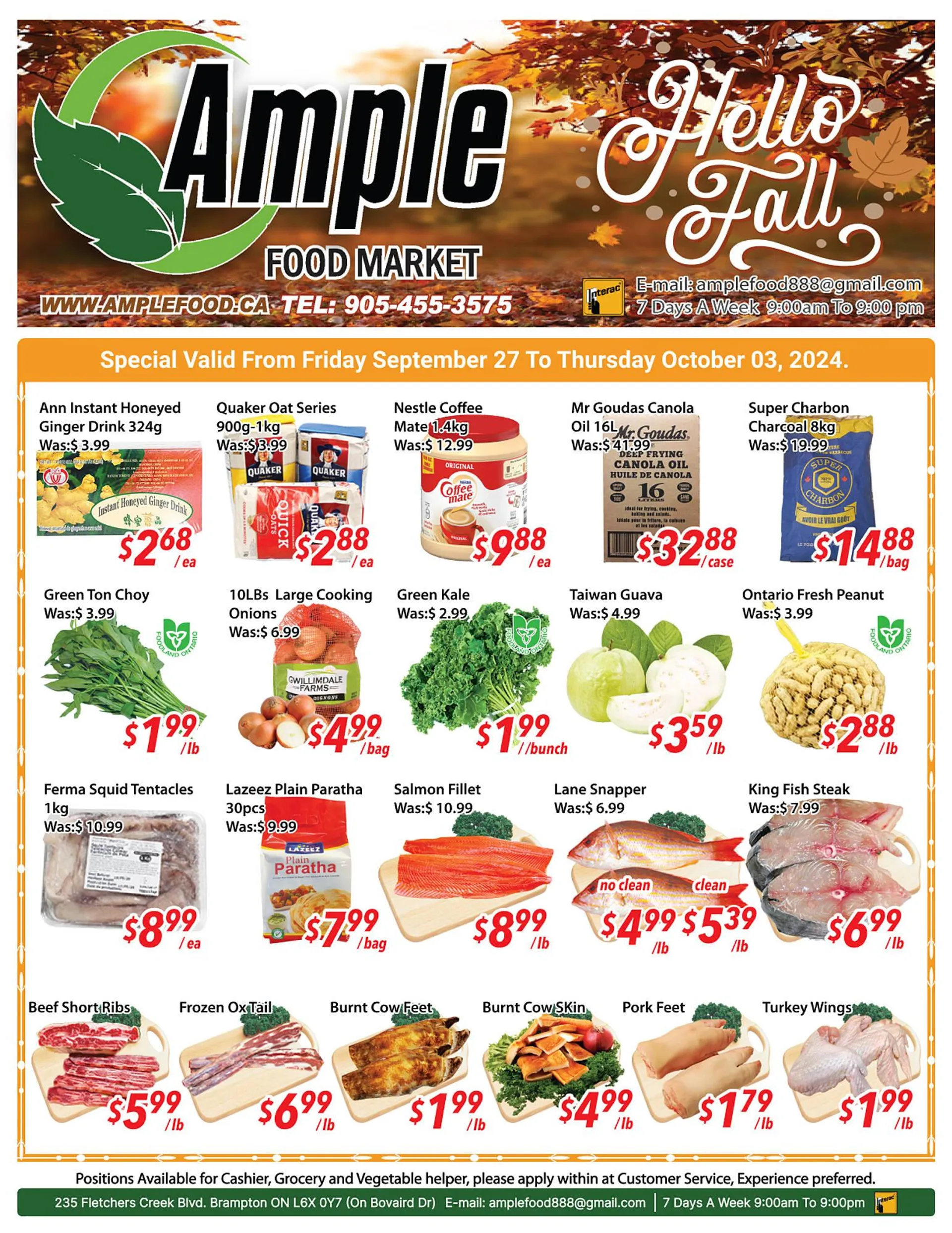 Ample Food Market flyer - 1