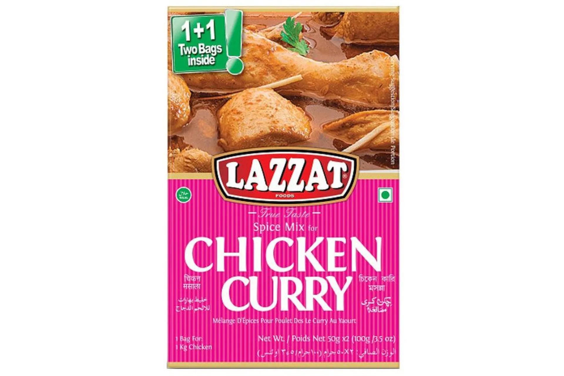 Lazzat SP Chicken Curry 100g