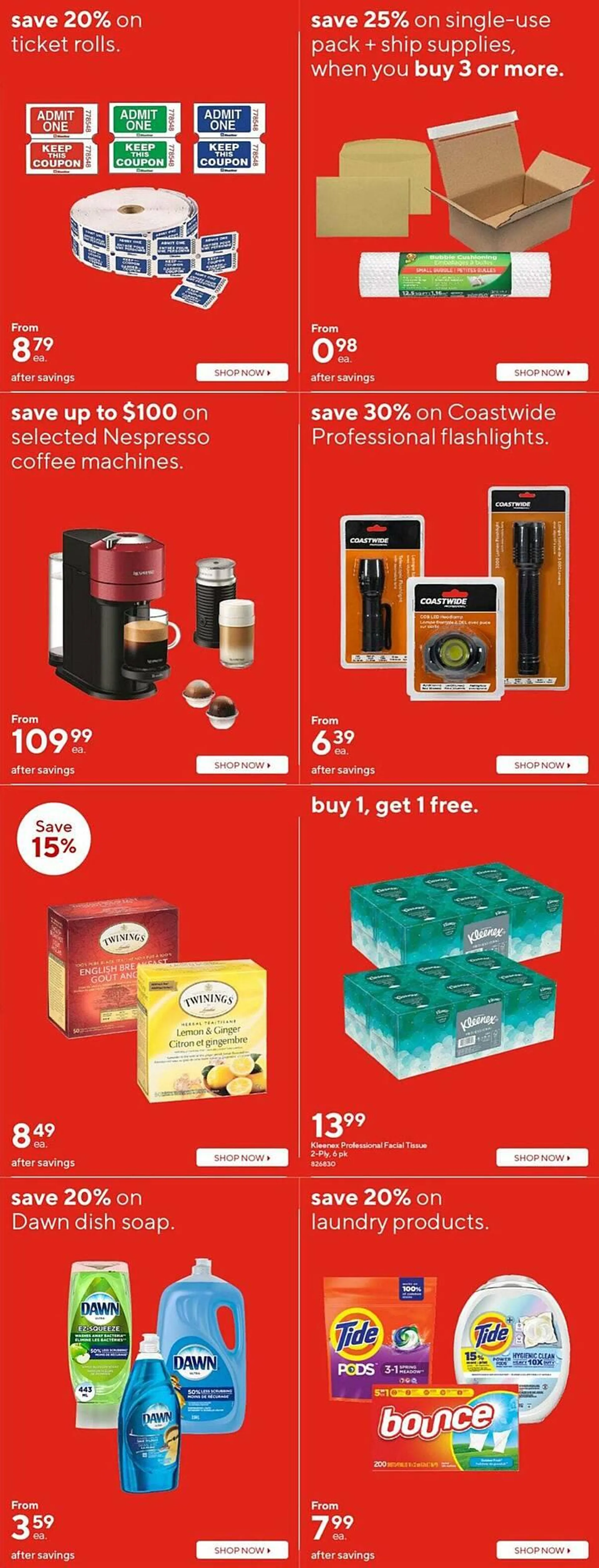 Staples flyer from October 17 to October 24 2024 - flyer page 22