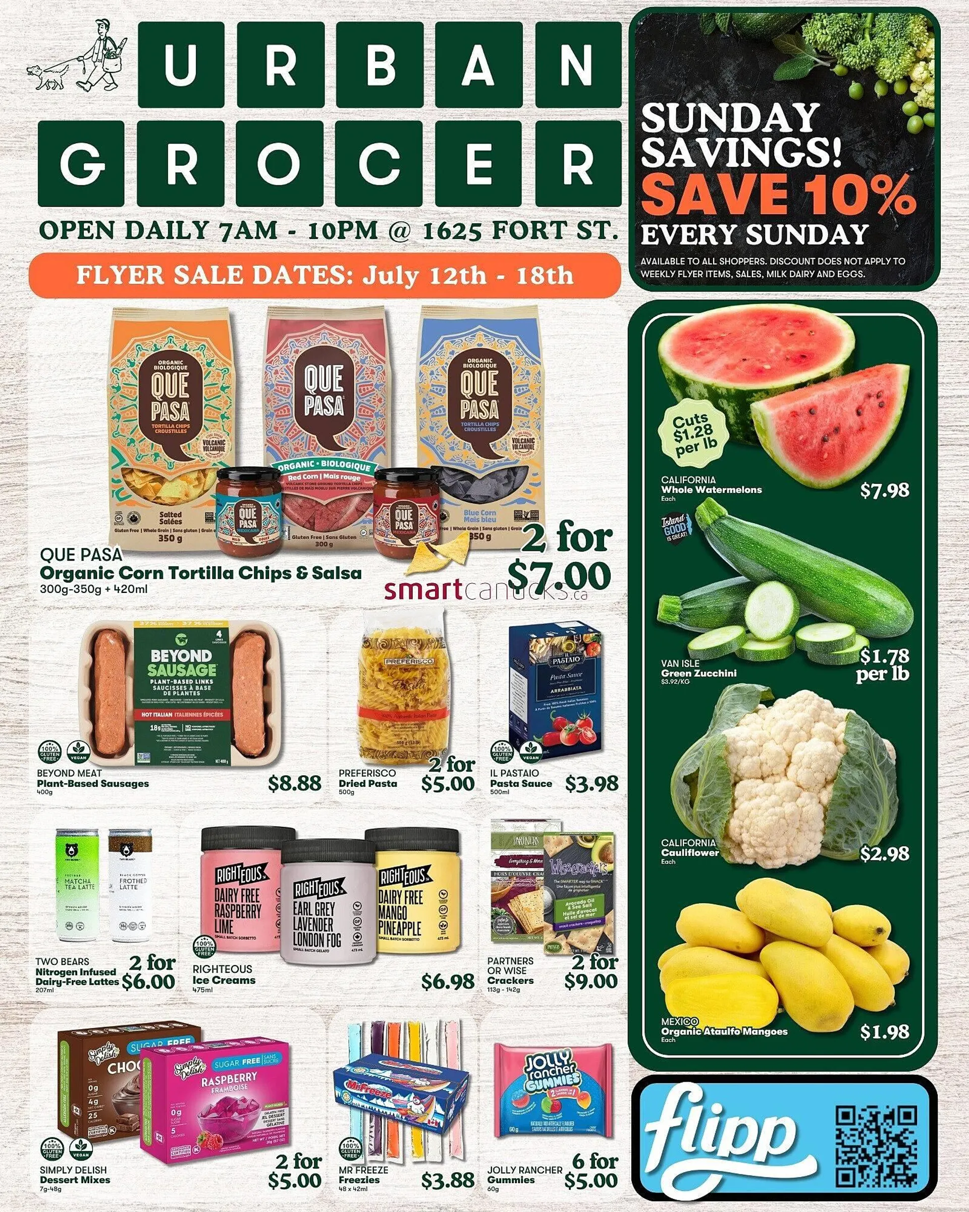 Urban Grocer flyer - 1