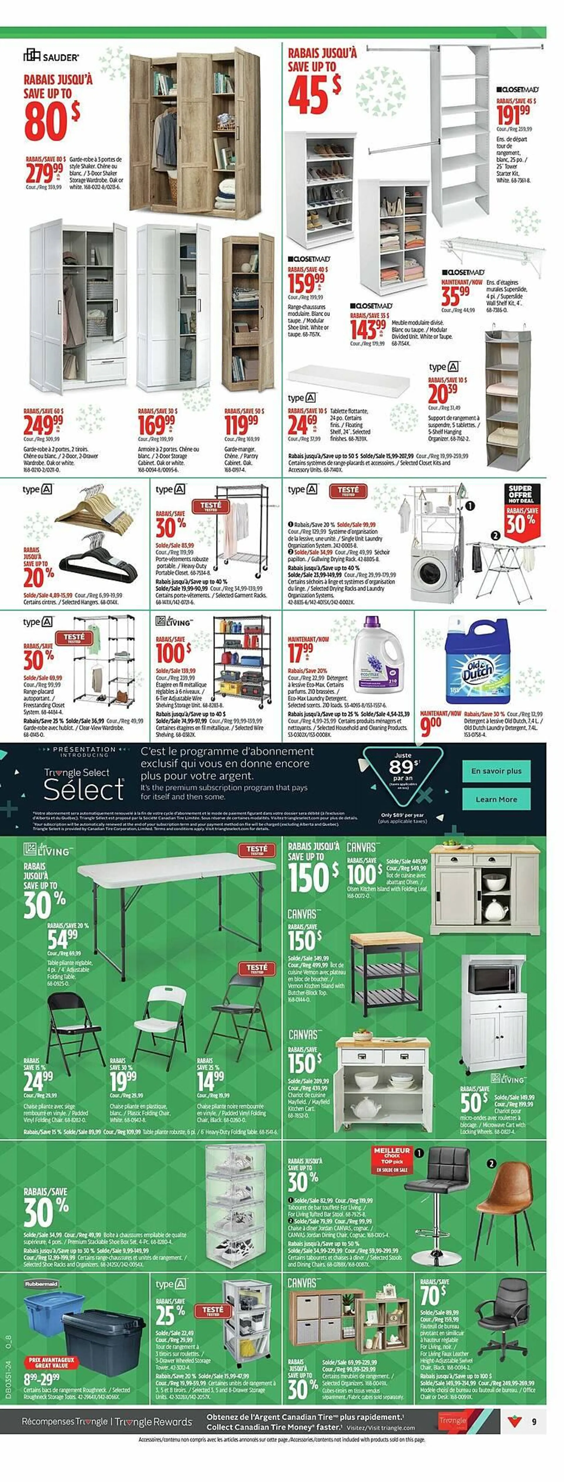 Canadian Tire flyer from December 12 to December 23 2024 - flyer page 12